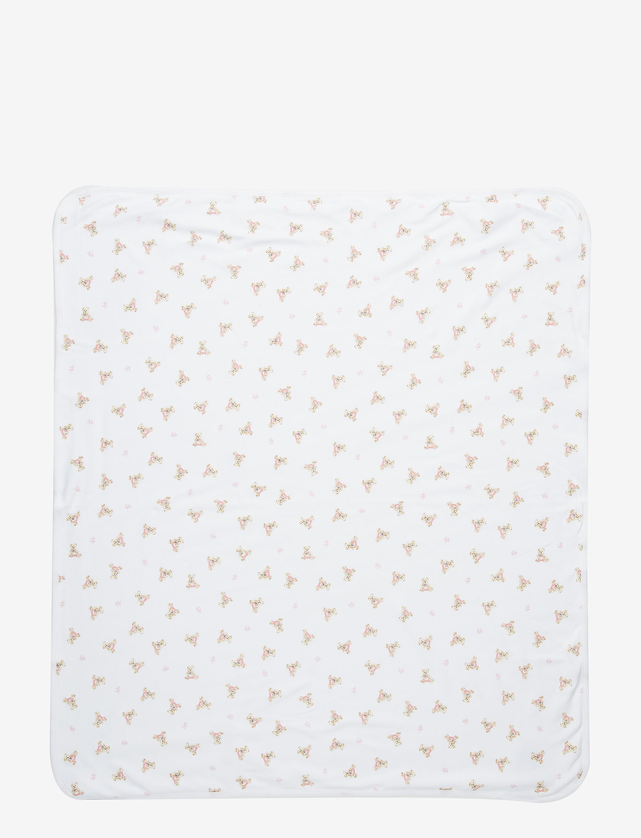 Ralph Lauren Baby - Polo Bear Cotton Blanket - miegam - white/pink/multi - 1