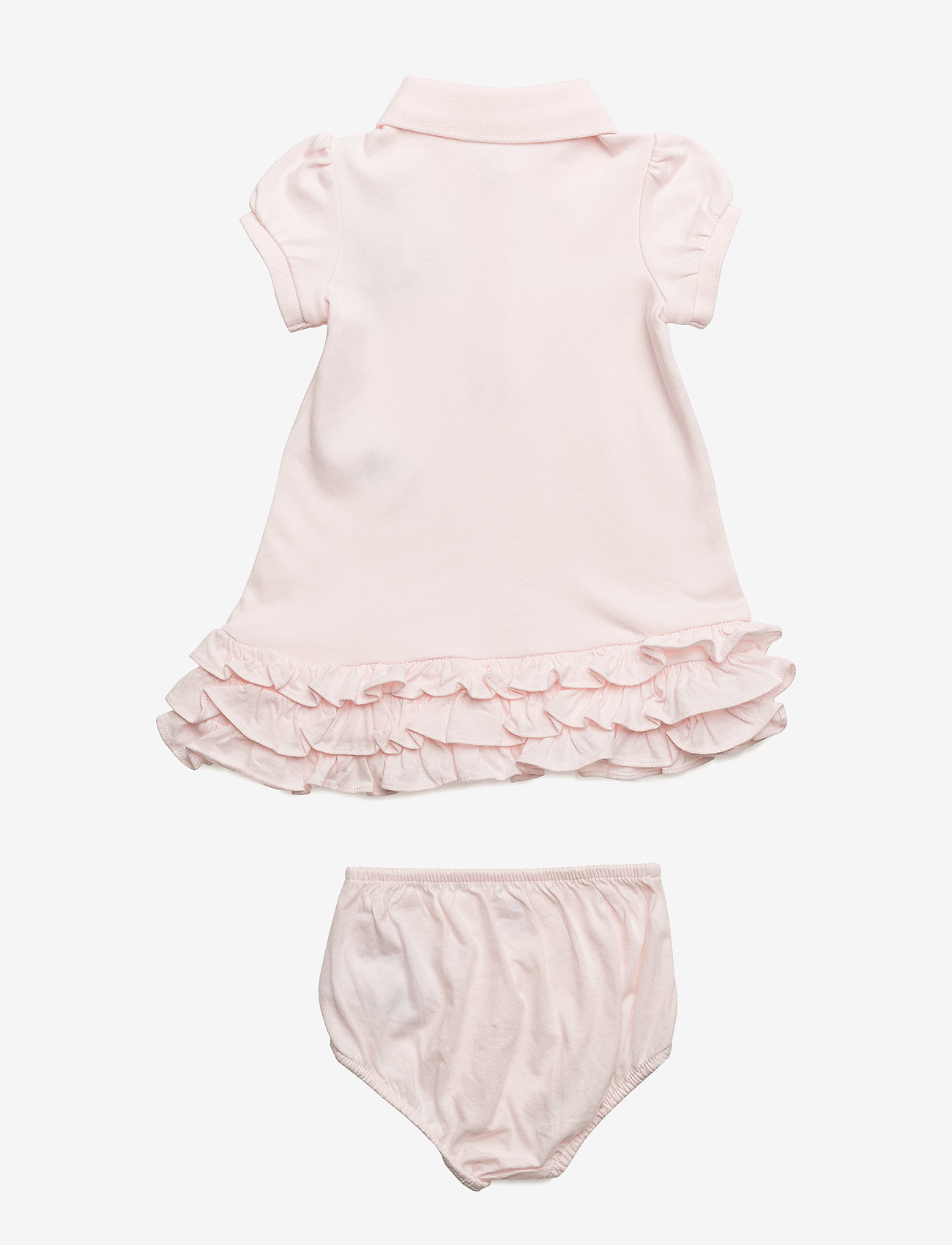 Ralph Lauren Baby - INTERLOCK-EMBROID DRSS-DR-KNT - delicate pink - 1