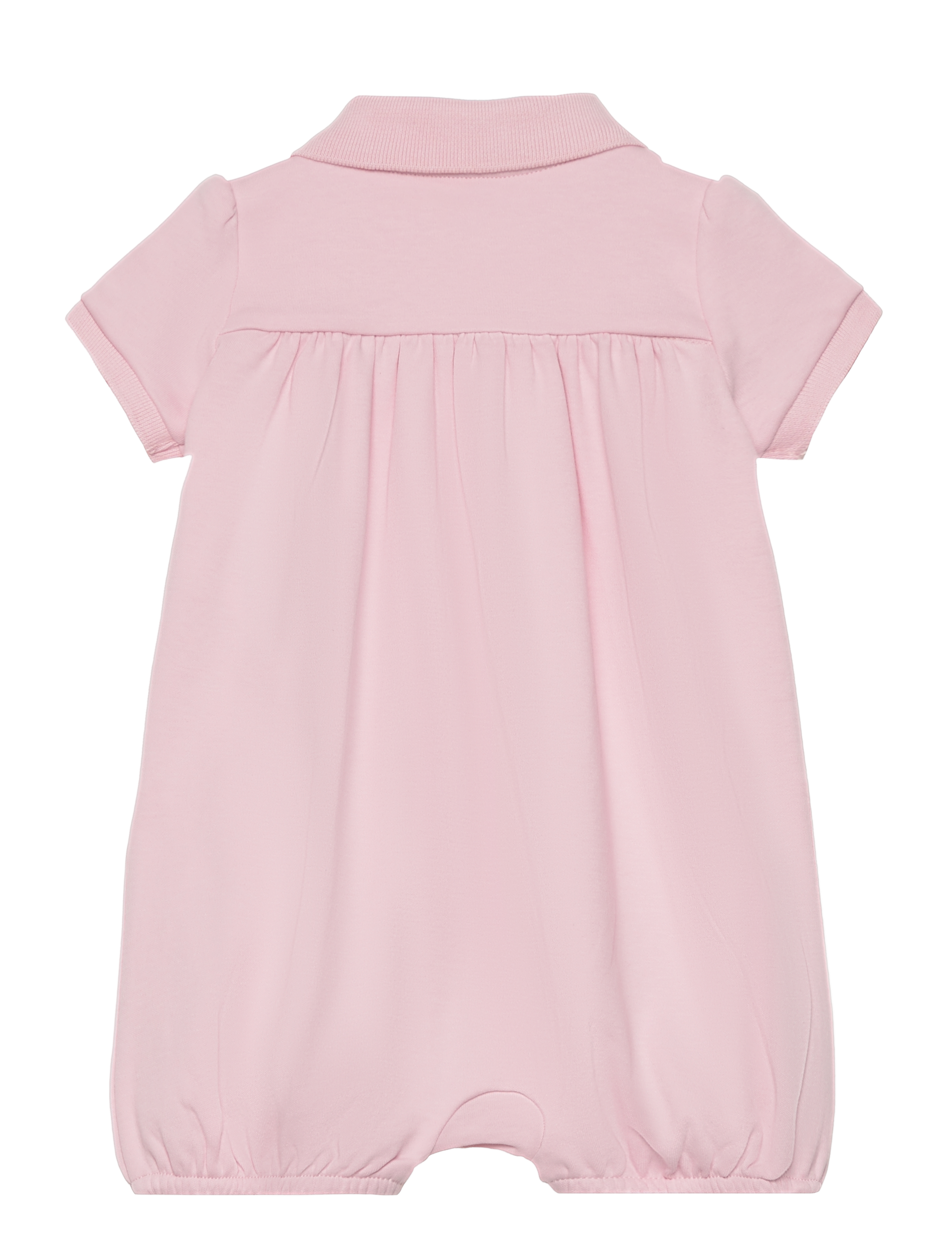 Ralph Lauren Baby - Cotton Interlock Bubble Shortall - hint of pink - 1