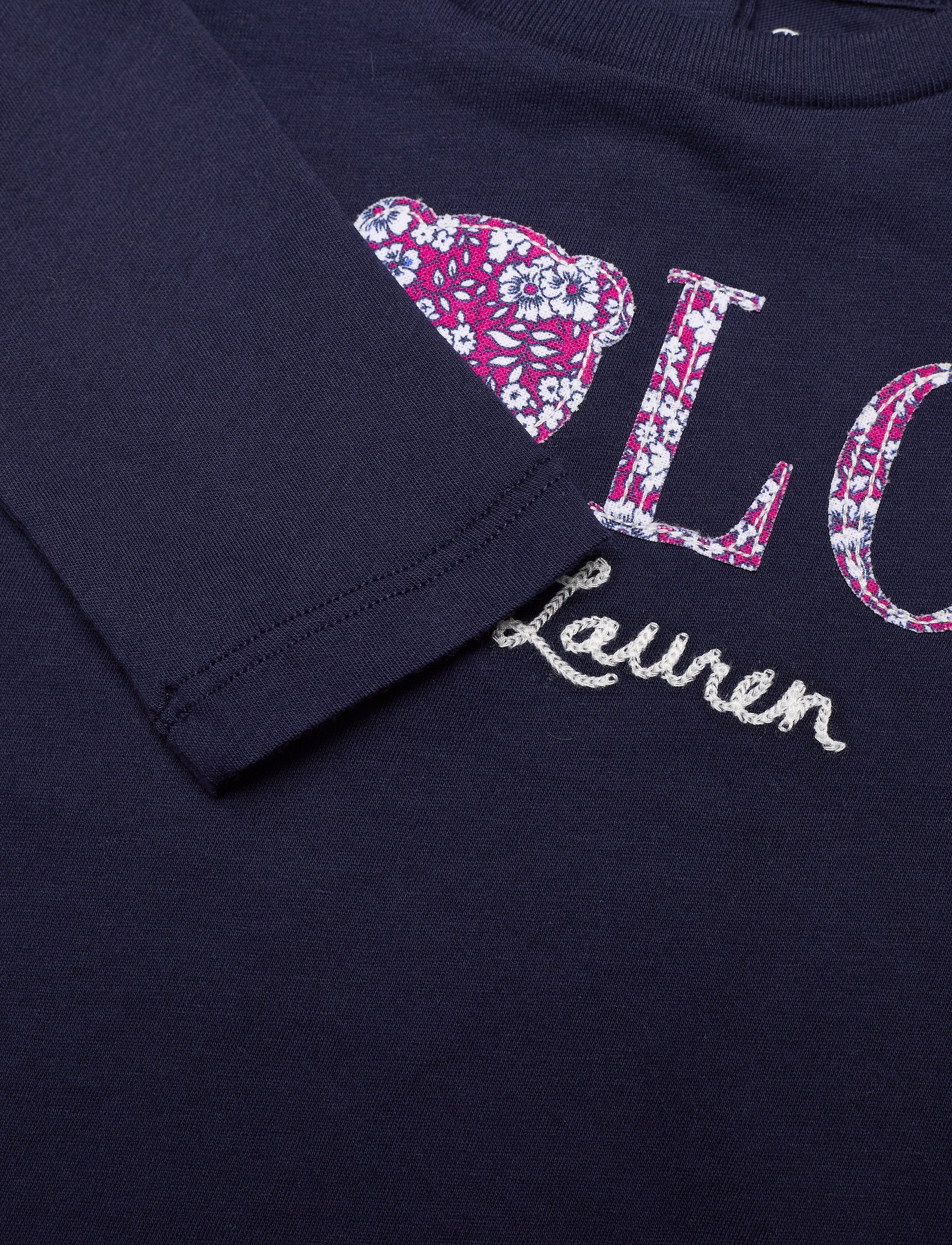 Ralph Lauren Baby - Logo Jersey Long-Sleeve Tee - french navy multi - 2