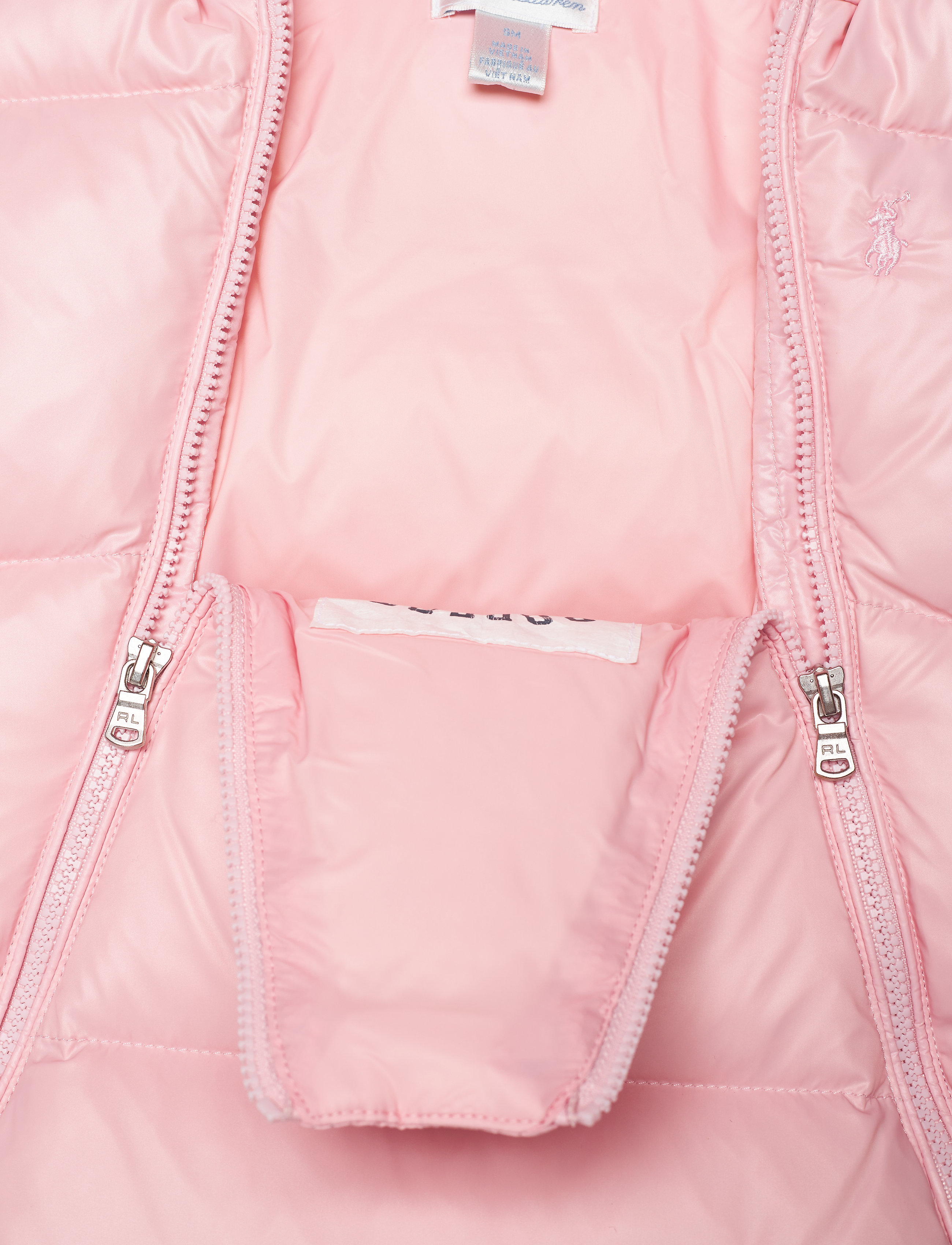 Ralph Lauren Baby - SHINY MOMENTUM DOWN-SNOWSUIT-OW-BNT - hint of pink - 2