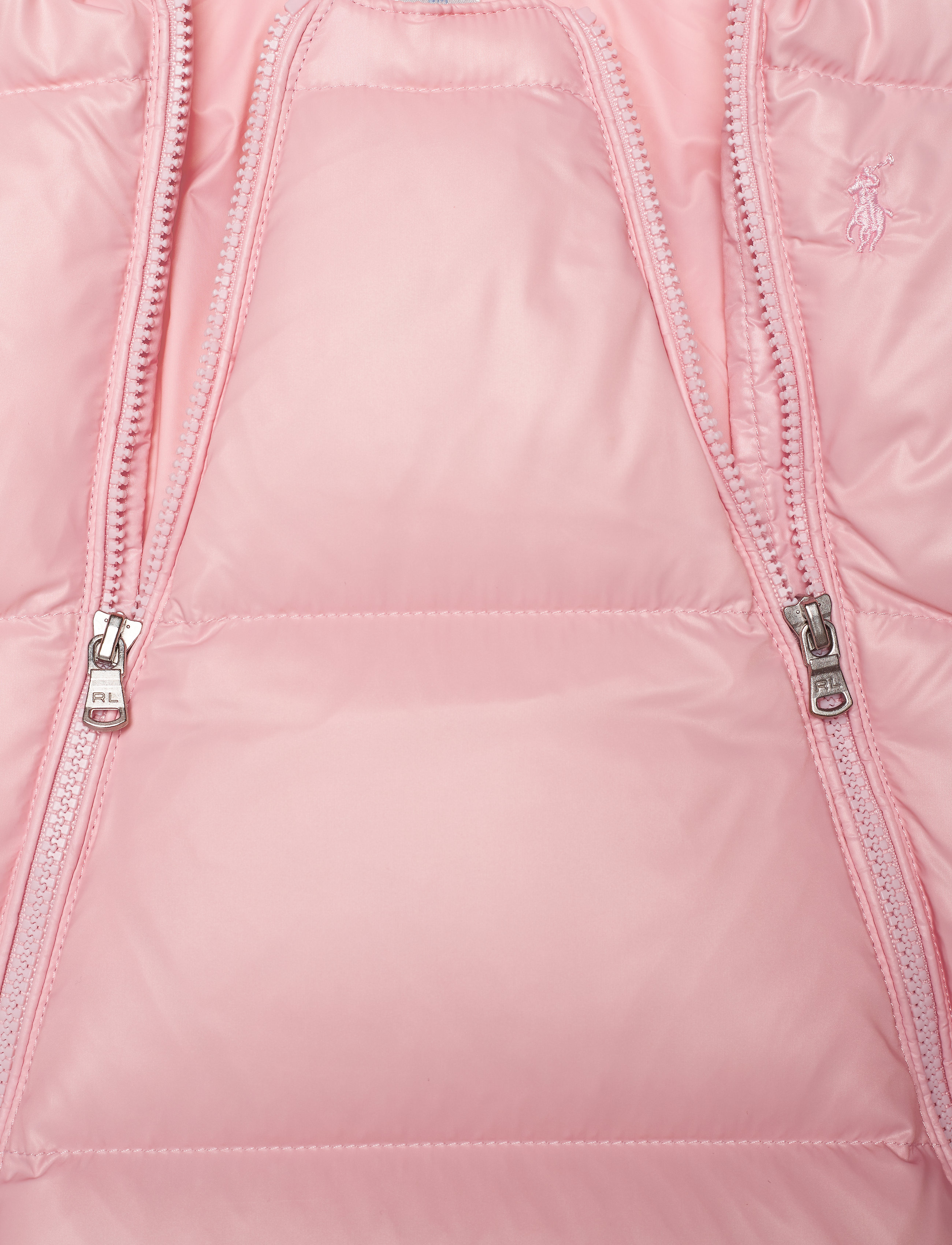 Ralph Lauren Baby - SHINY MOMENTUM DOWN-SNOWSUIT-OW-BNT - hint of pink - 3