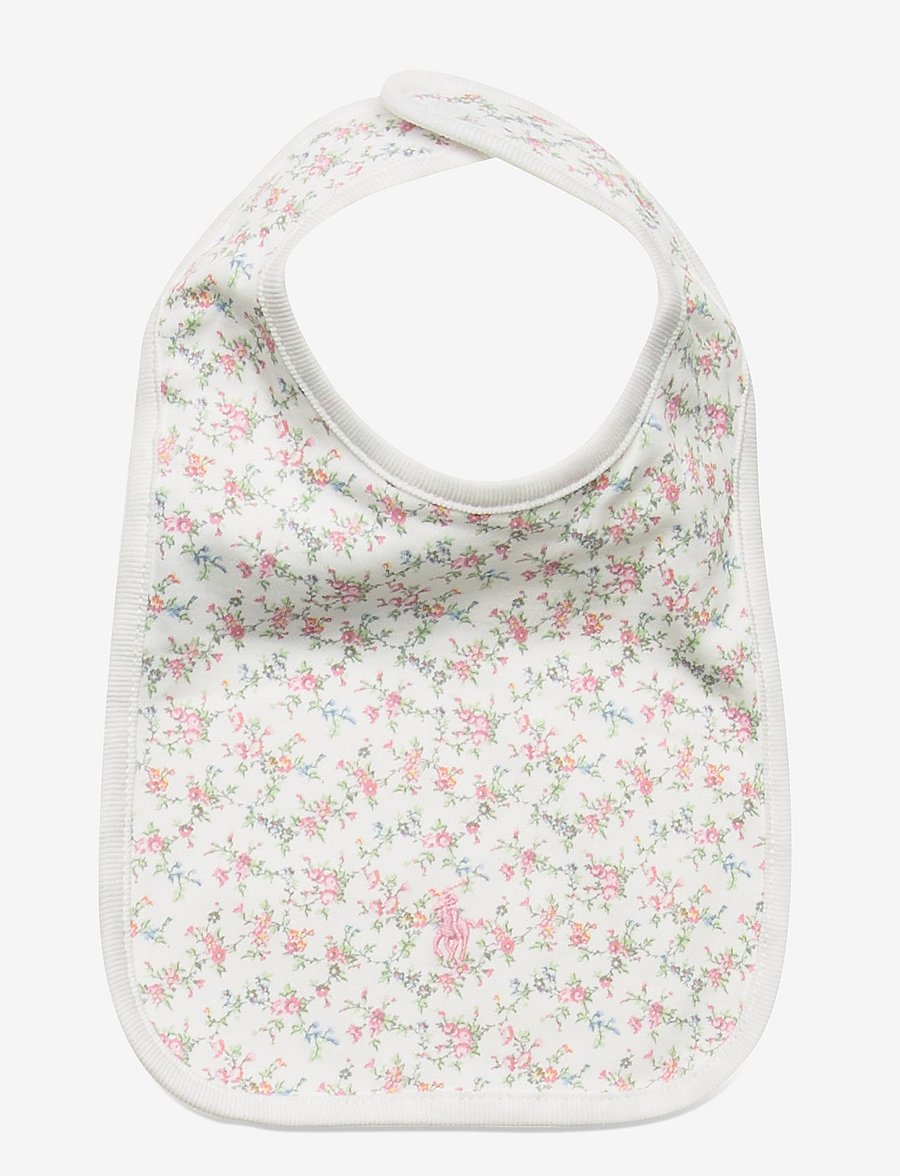 Ralph Lauren Baby - Floral Cotton Bib - multi floral - 0