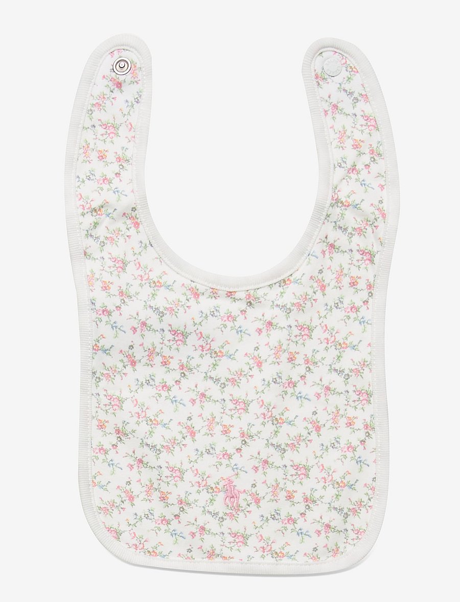 Ralph Lauren Baby - Floral Cotton Bib - multi floral - 1