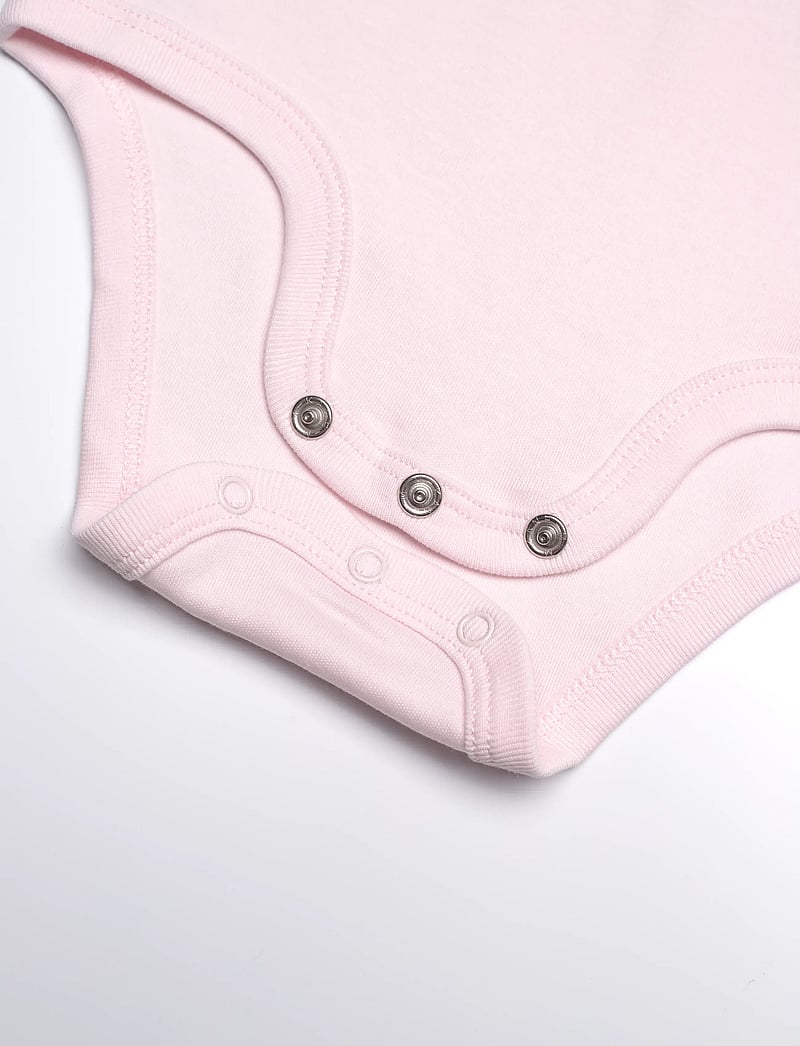 Ralph Lauren Baby - Soft Cotton Polo Bodysuit - kortærmede heldragter - delicate pink - 3