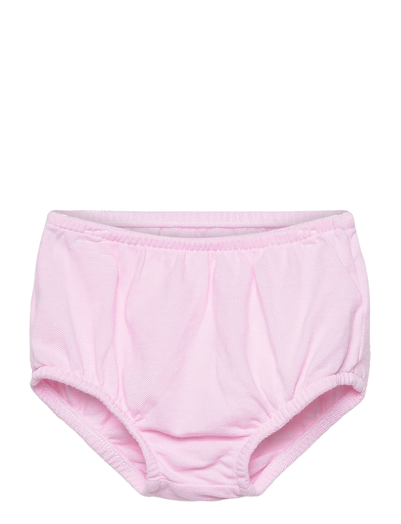 Ralph Lauren Baby - Oxford Mesh Dress & Bloomer - long-sleeved baby dresses - carmel pink - 2