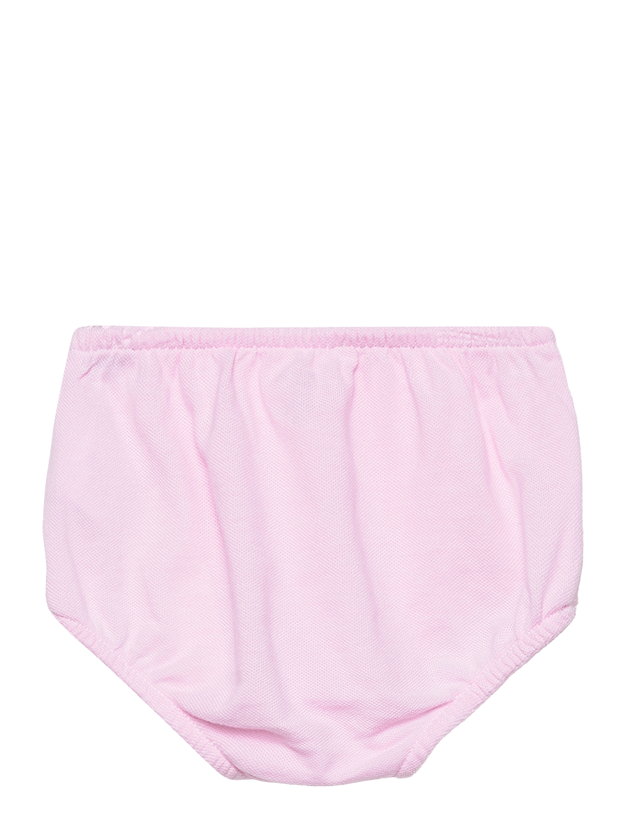 Ralph Lauren Baby - Knit Oxford Dress & Bloomer - pikkade varrukatega beebikleidid - carmel pink - 3