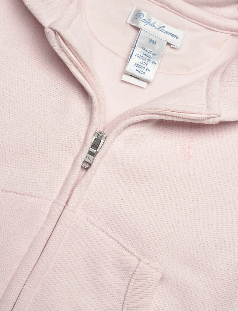 Ralph Lauren Baby - LW MAGIC FLEECE-LSFZHOOD-ST-PNS - sportanzüge - delicate pink - 4
