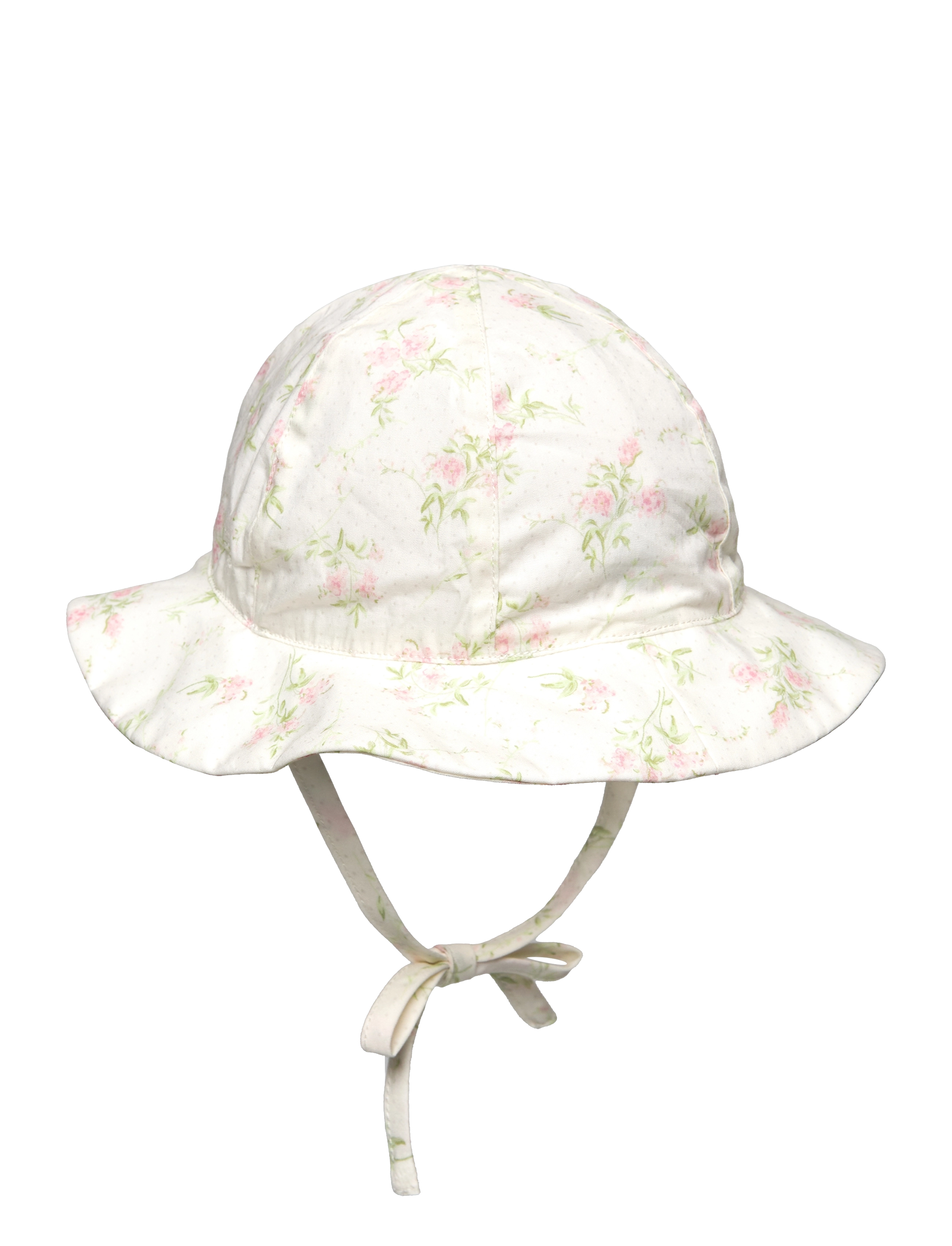 Ralph Lauren Baby - Floral Smocked Jumpsuit & Hat Set - kombinezonai - forget me not flo - 3