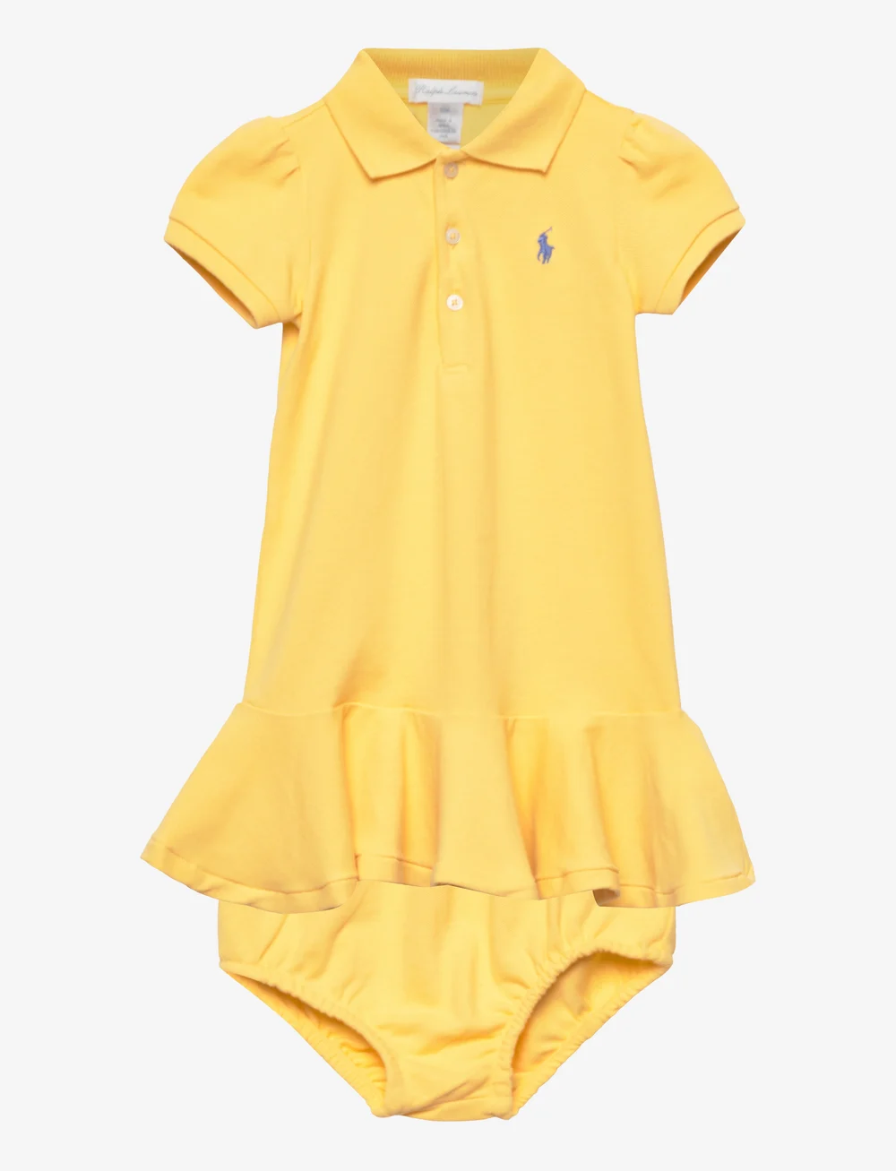 Ralph Lauren Baby Stretch Mesh Polo Dress Bloomer Dresses Boozt