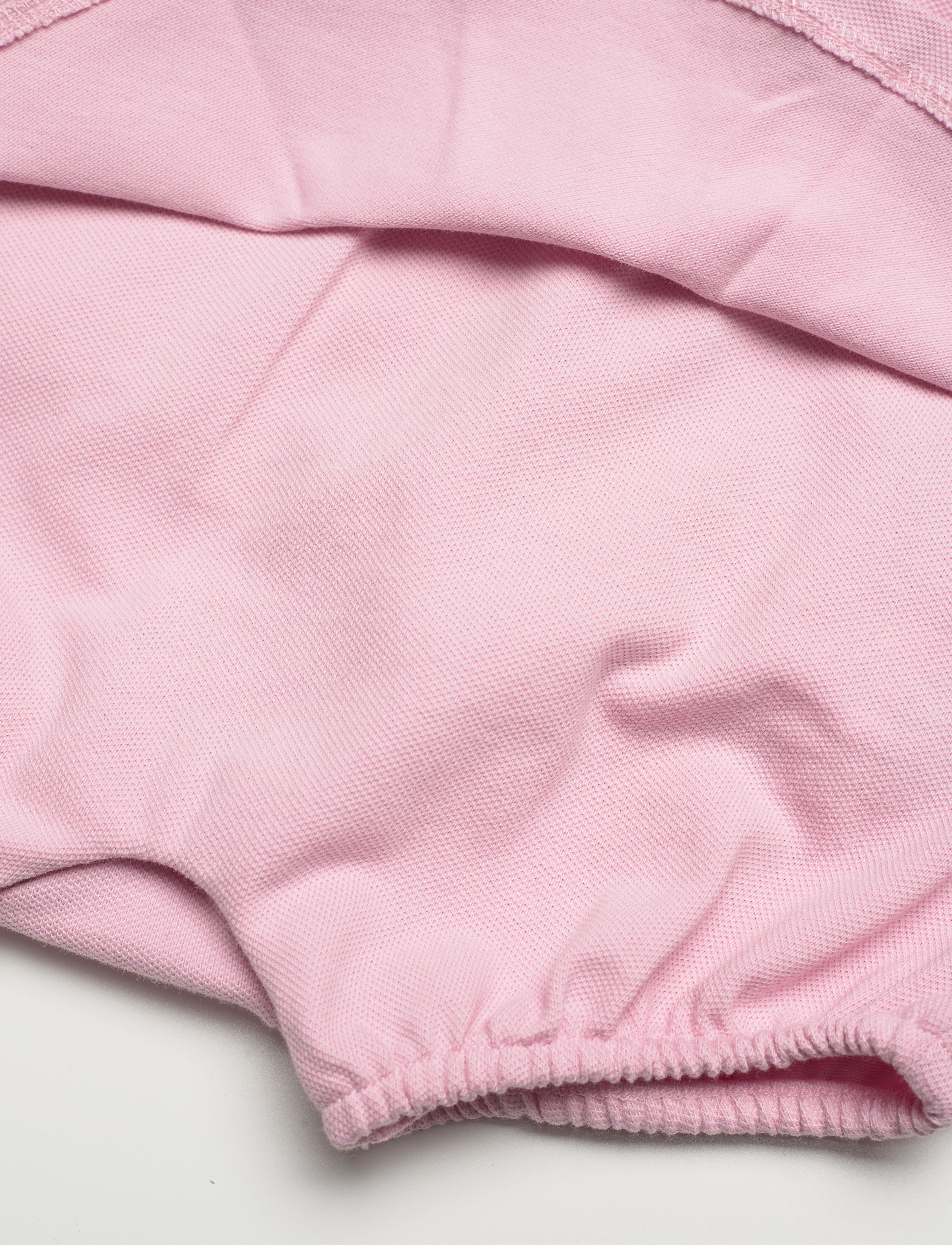 Ralph Lauren Baby - Stretch Mesh Peplum Polo Shortall - garden pink w/ du - 3