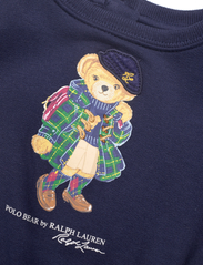 Ralph Lauren Baby - Polo Bear Fleece Dress & Bloomer - pikkade varrukatega vabaaja kleidid - refined navy - 4
