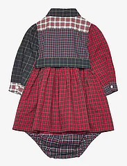 Ralph Lauren Baby - Plaid Poplin Fun Shirtdress & Bloomer - pikkade varrukatega vabaaja kleidid - multi - 1