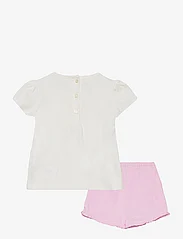 Ralph Lauren Baby - Polo Bear Jersey Tee & Mesh Short Set - zestawy krótkim rękawem - trophy cream/carm - 1