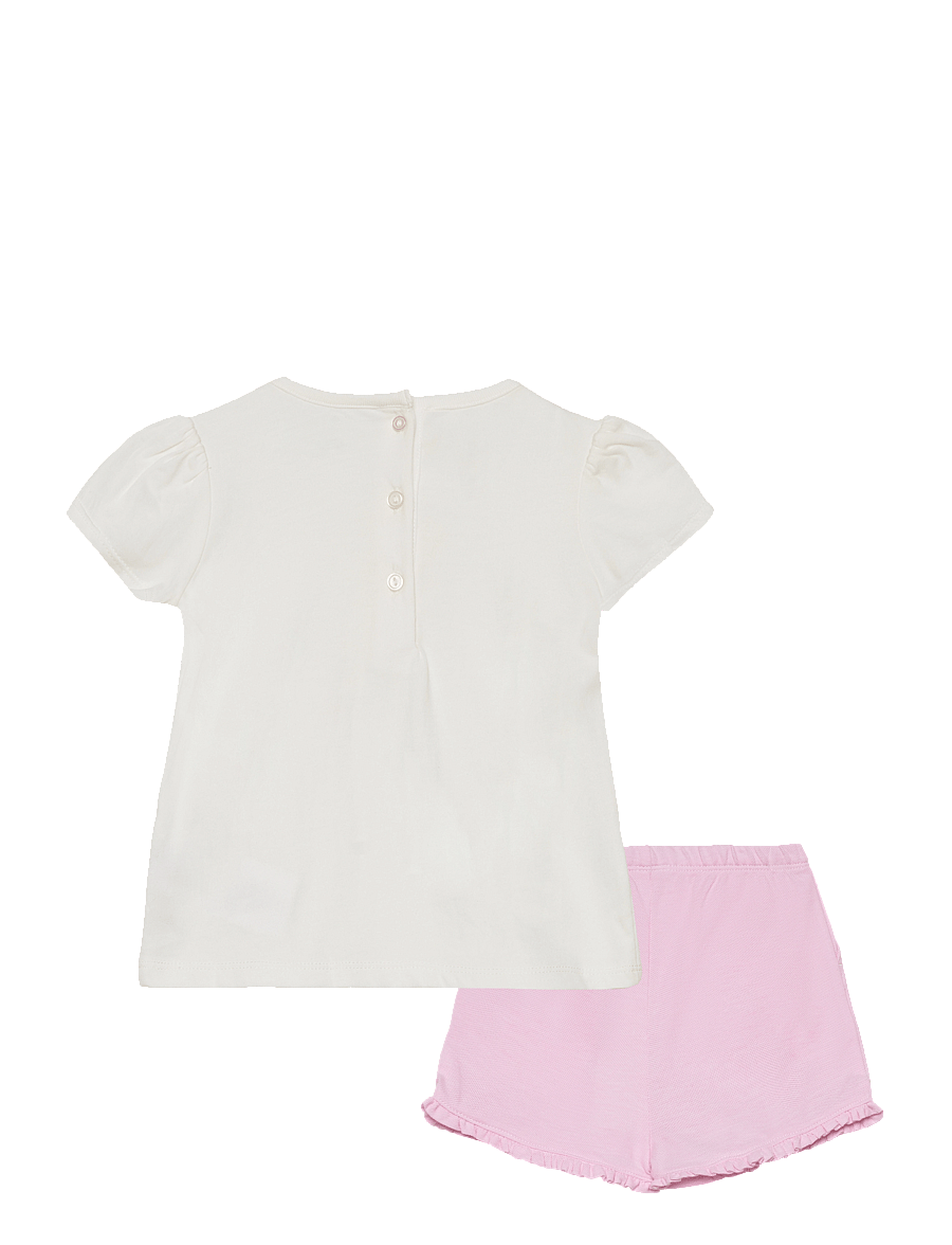 Ralph Lauren Baby - Polo Bear Jersey Tee & Mesh Short Set - trophy cream/carm - 1