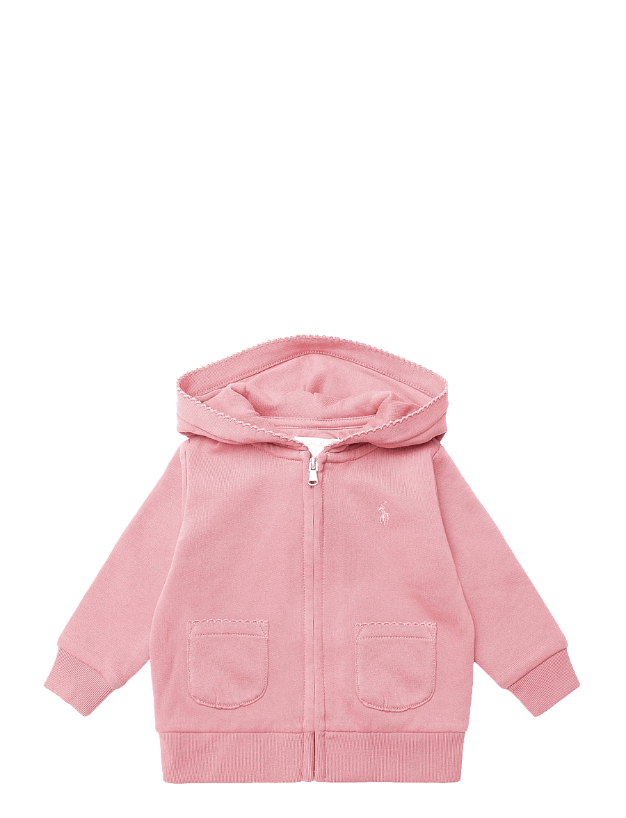 Ralph Lauren Baby - LW MAGIC FLEECE-GRLFLCHOOKUP-ST-PNS - dressikomplektid - canvas pink - 0