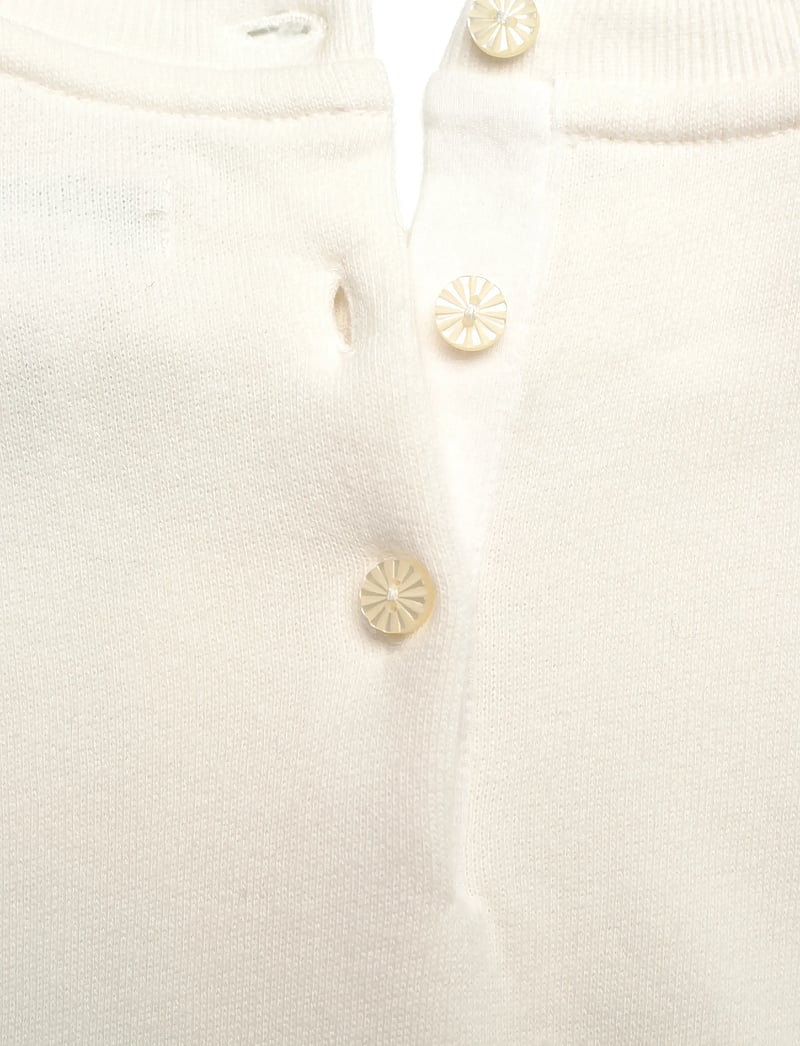 Ralph Lauren Baby - Polo Bear Fleece Dress & Bloomer - långärmade babyklänningar - trophy cream - 4