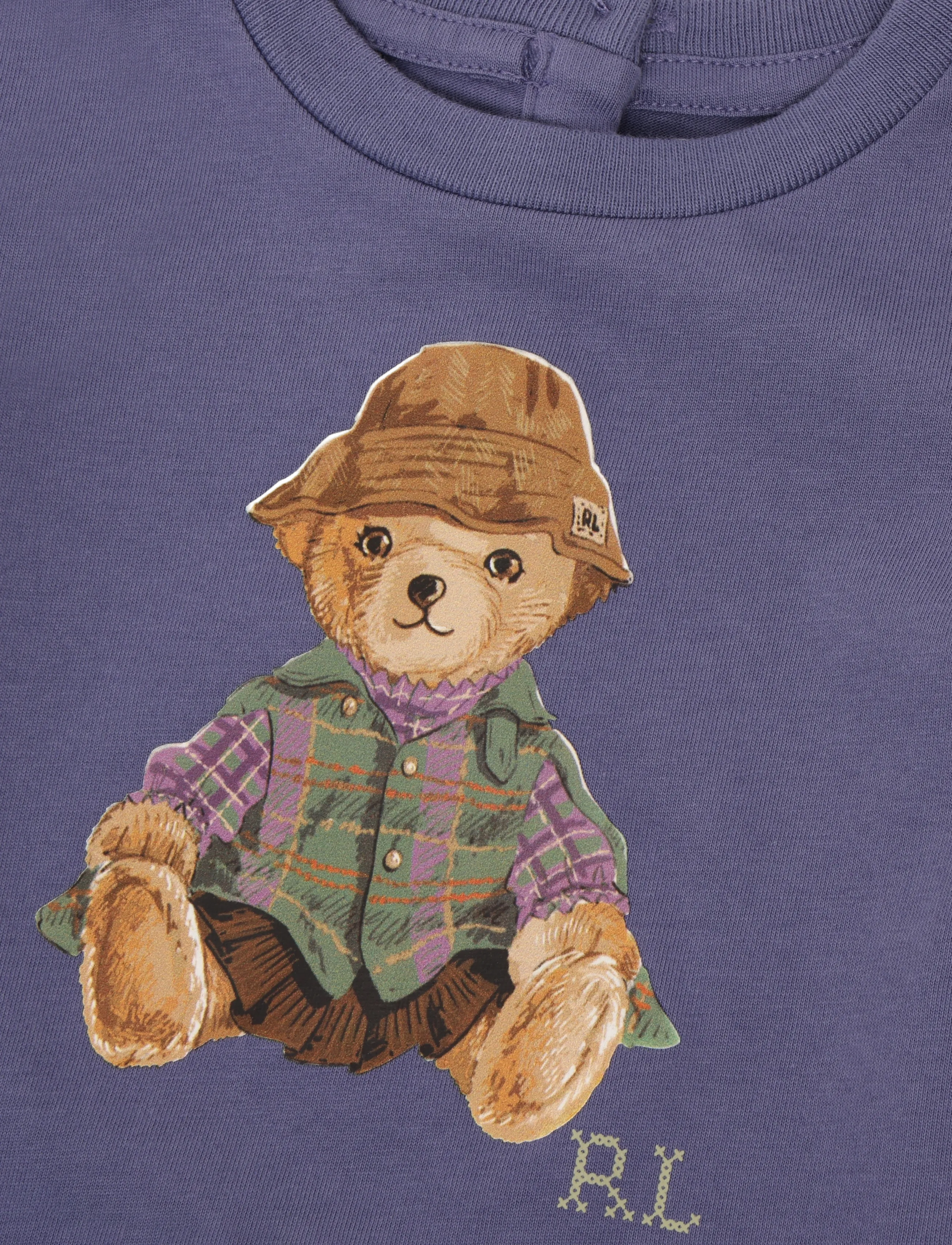 Ralph Lauren Baby - 26/1 JERSEY-KNT-T-SHIRT - pikkade varrukatega t-särgid - summer purple - 2