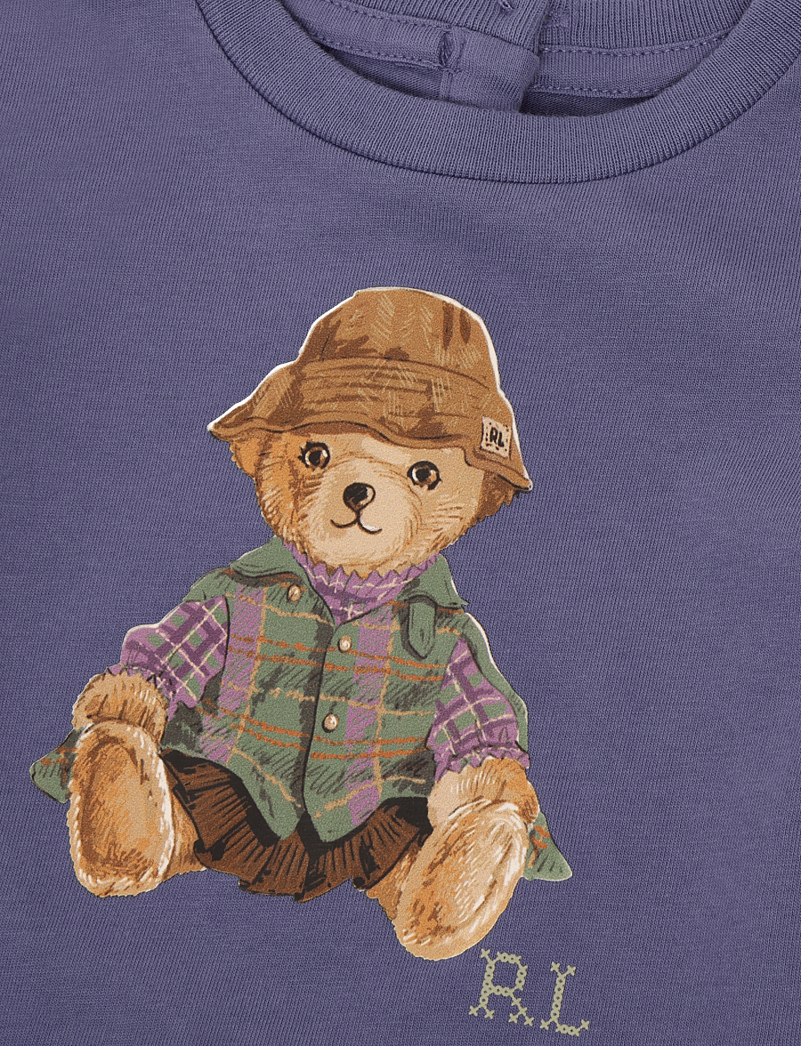 Ralph Lauren Baby - 26/1 JERSEY-KNT-T-SHIRT - pikkade varrukatega t-särgid - summer purple - 2