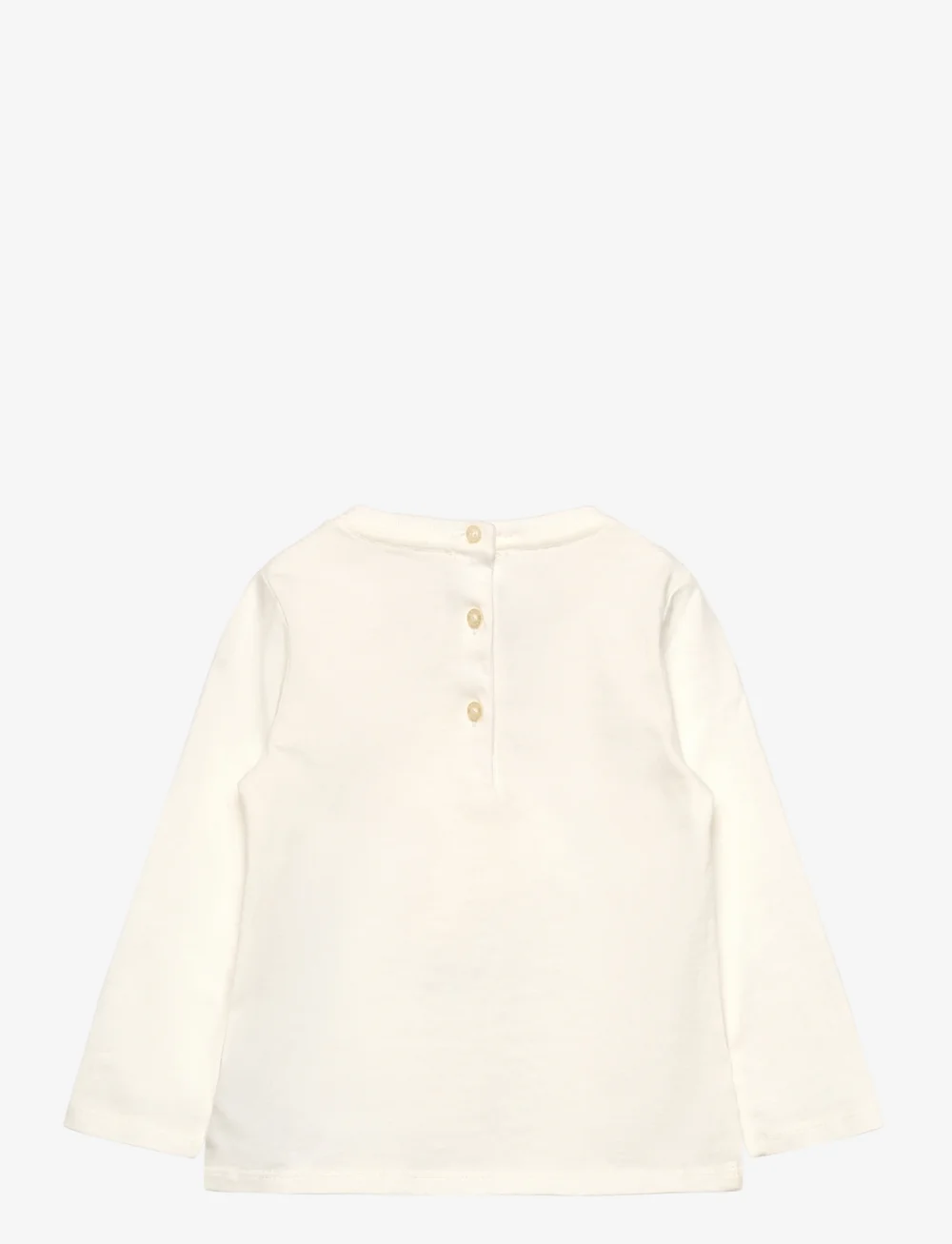 Ralph Lauren Baby - Polo Bear Cotton Long-Sleeve Tee - długi rękaw - trophy cream - 1