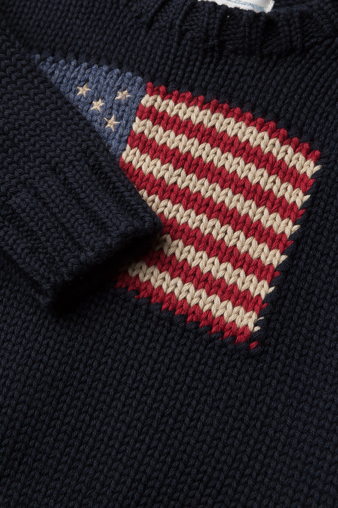 Ralph Lauren Baby - The Iconic Flag Sweater - trøjer - hunter navy - 2