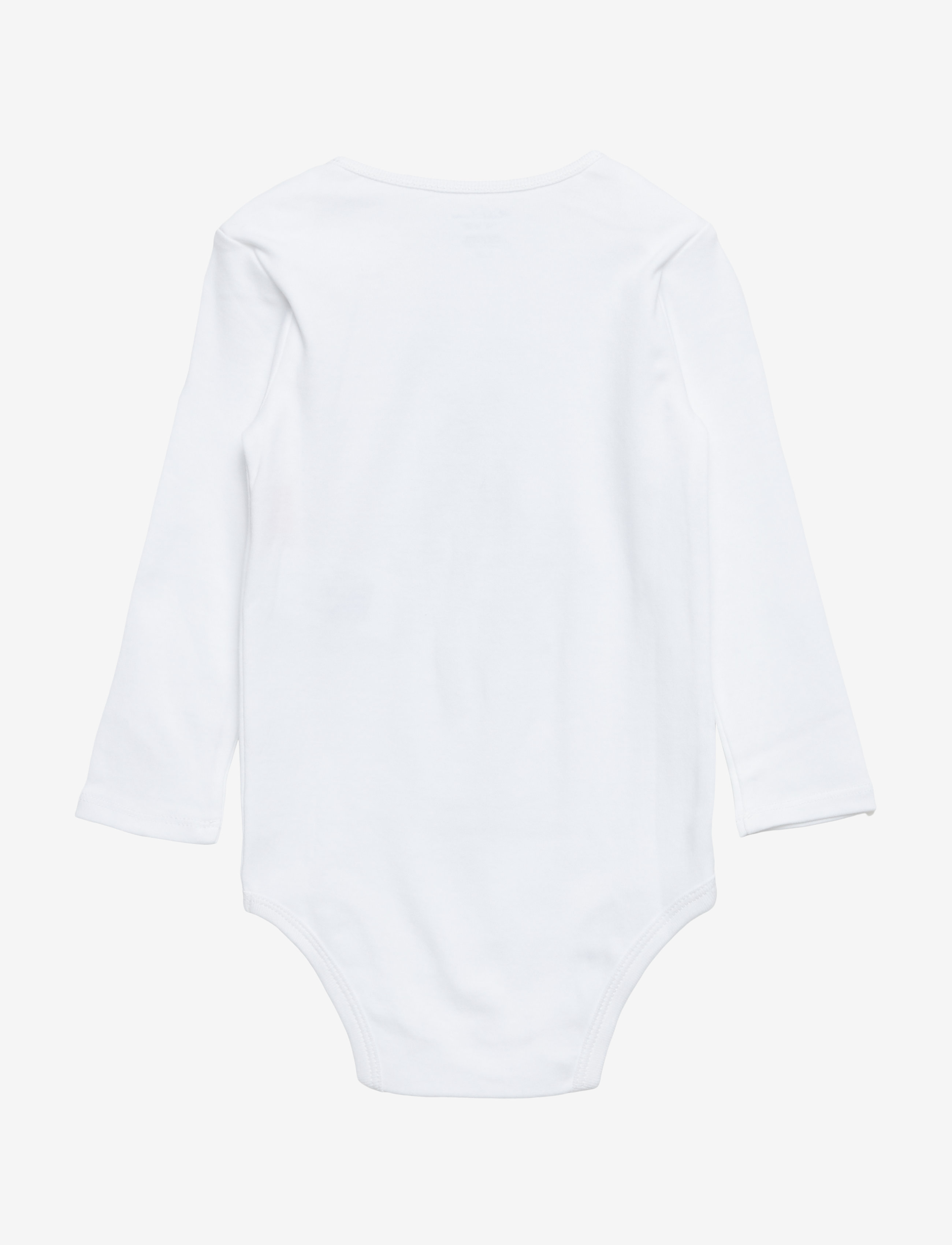 Ralph Lauren Baby - INTERLOCK-BOY BEAR-OP-BDY - langærmede bodyer - white - 2