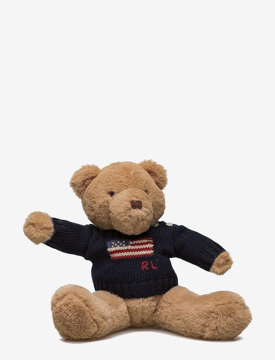 Ralph Lauren Baby - Small Flag-Sweater Polo Bear - hunter navy - 0