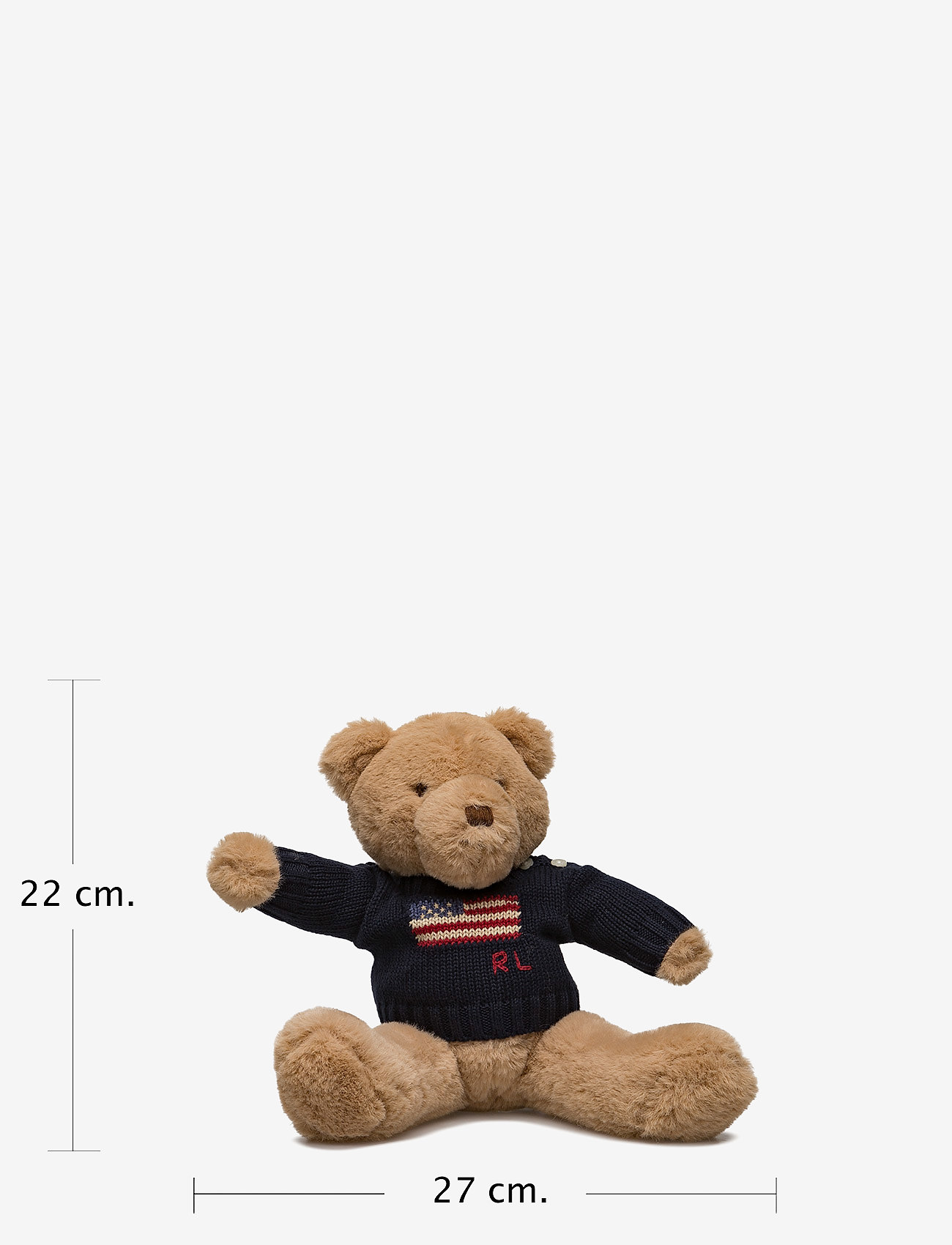 Ralph Lauren Baby - Small Flag-Sweater Polo Bear - hunter navy - 3