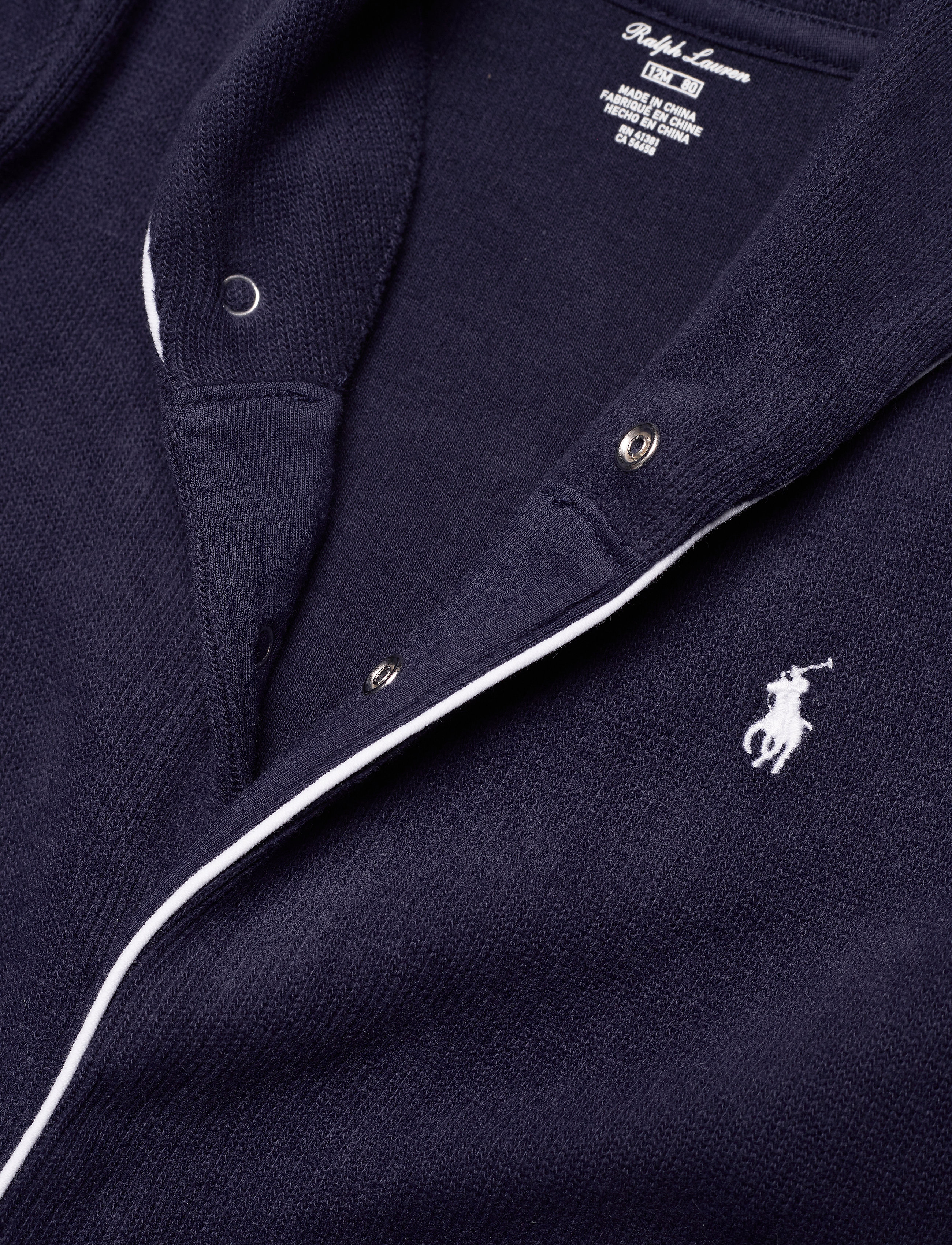 Ralph Lauren Baby - French-Rib Cotton Coverall - french navy - 2