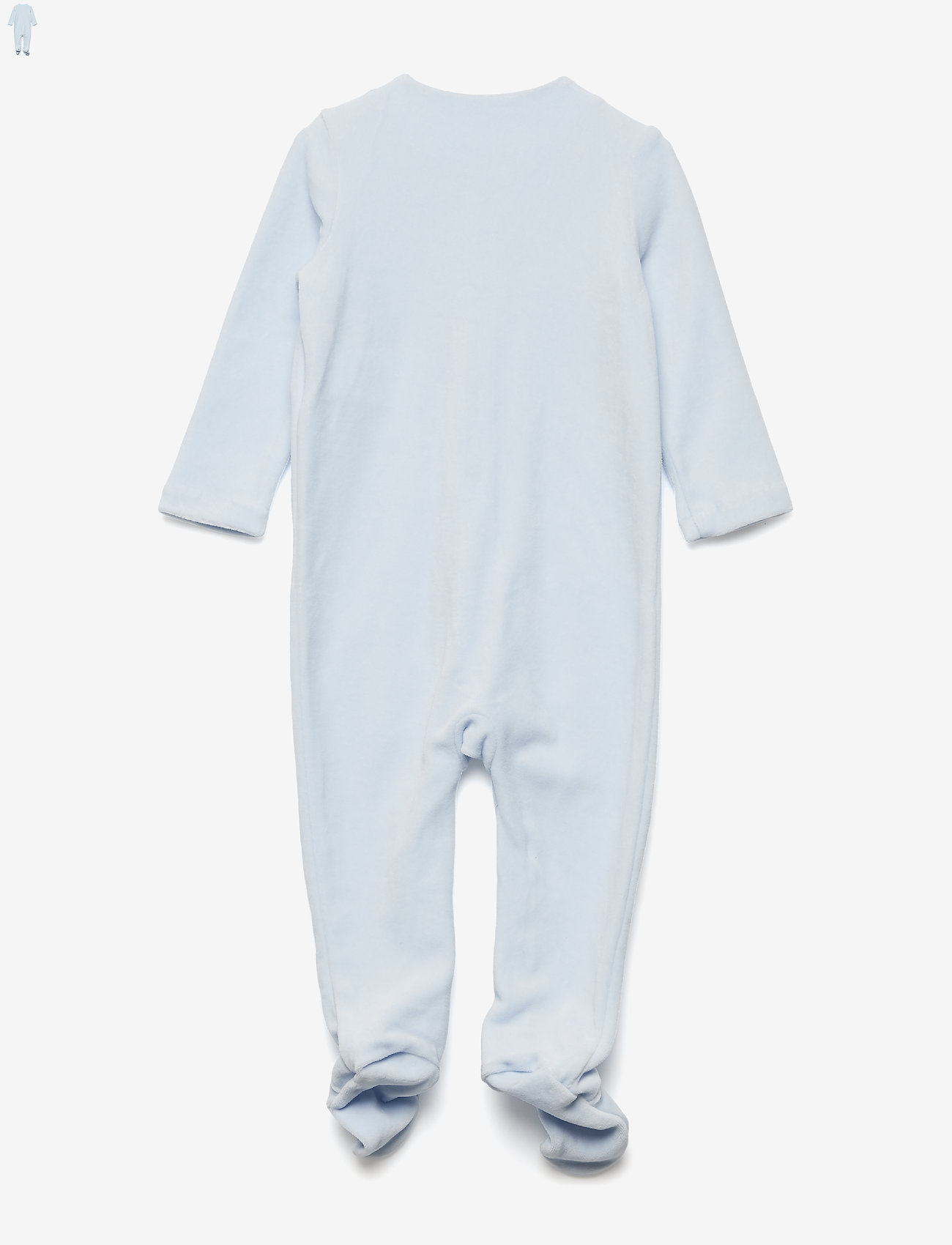 Ralph Lauren Baby - Cotton-Blend-Velour Coverall - beryl blue - 1