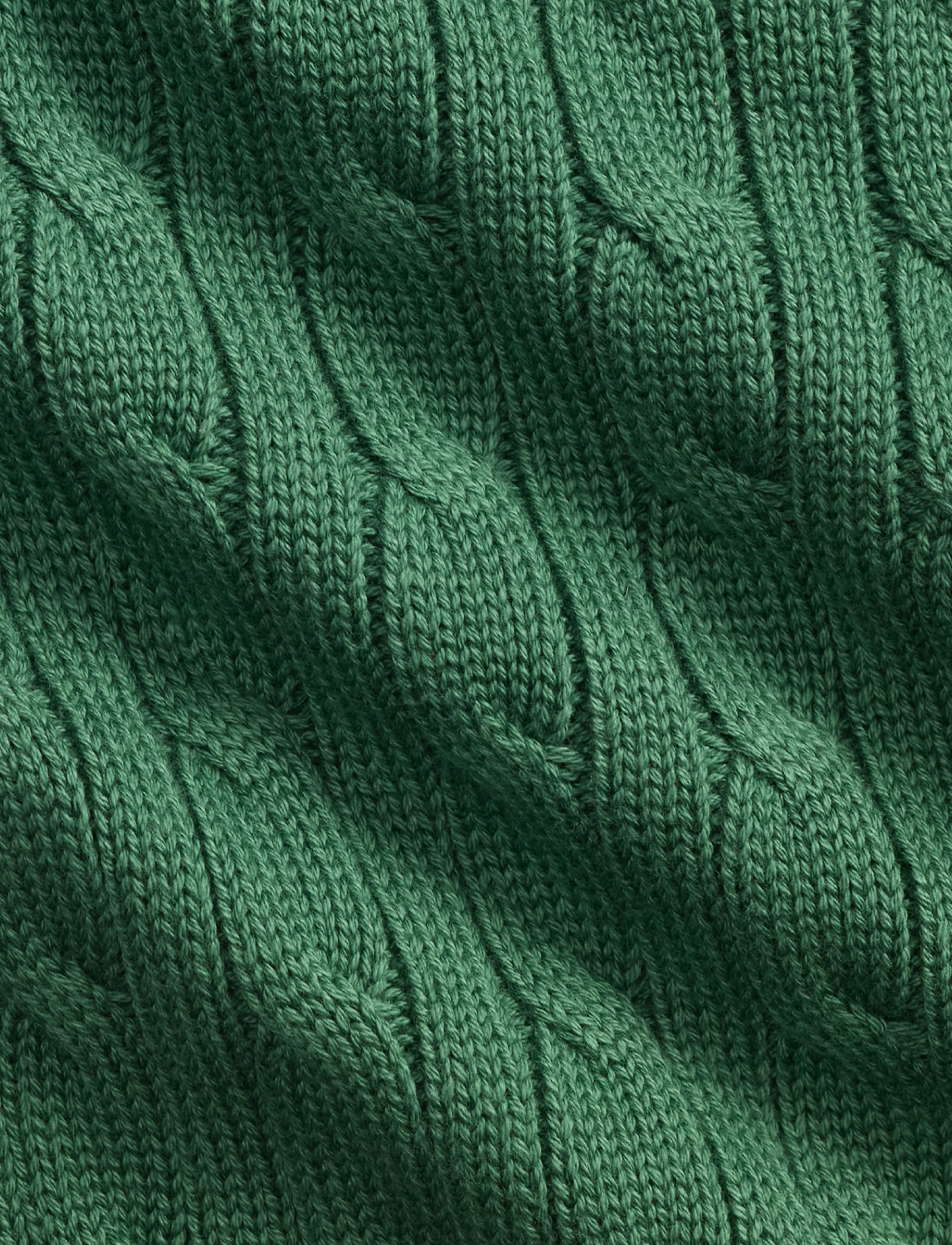 Ralph Lauren Baby - COMBED COTTON-LS CABLE CN-TP-SWT - verano green/c079 - 2