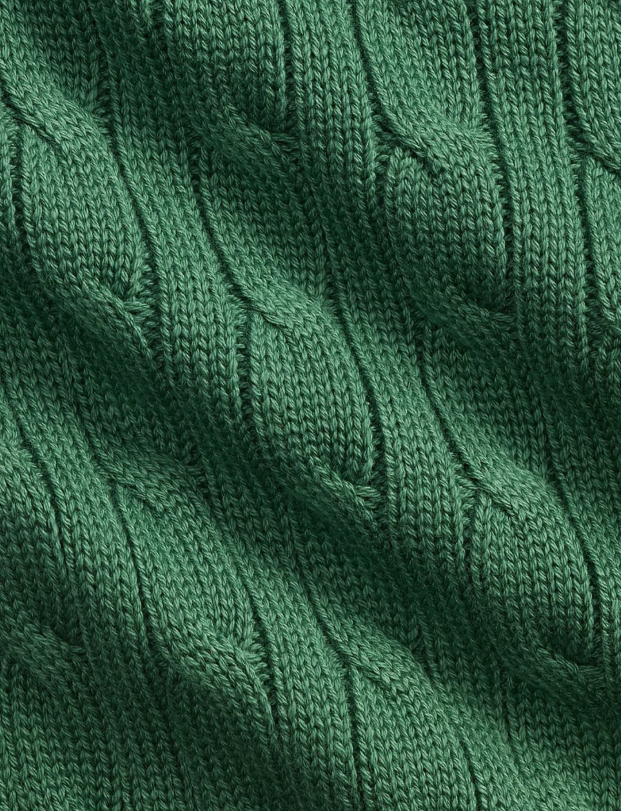 Ralph Lauren Baby - COMBED COTTON-LS CABLE CN-TP-SWT - verano green/c079 - 2