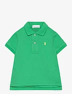 Cotton Mesh Polo Shirt - CLASSIC KELLY/C12