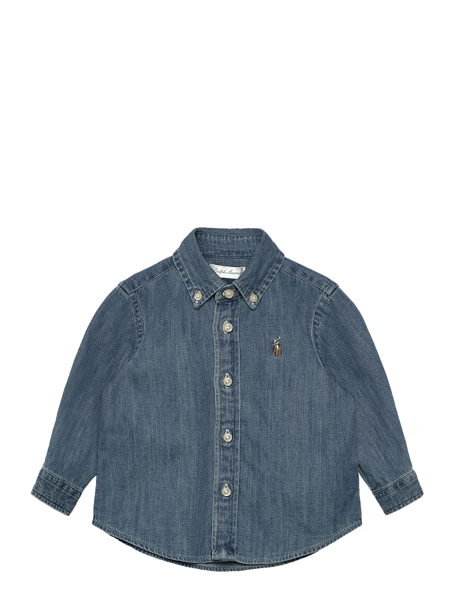 Ralph Lauren Baby - LS BD-TOPS-SHIRT - dk blue - 0
