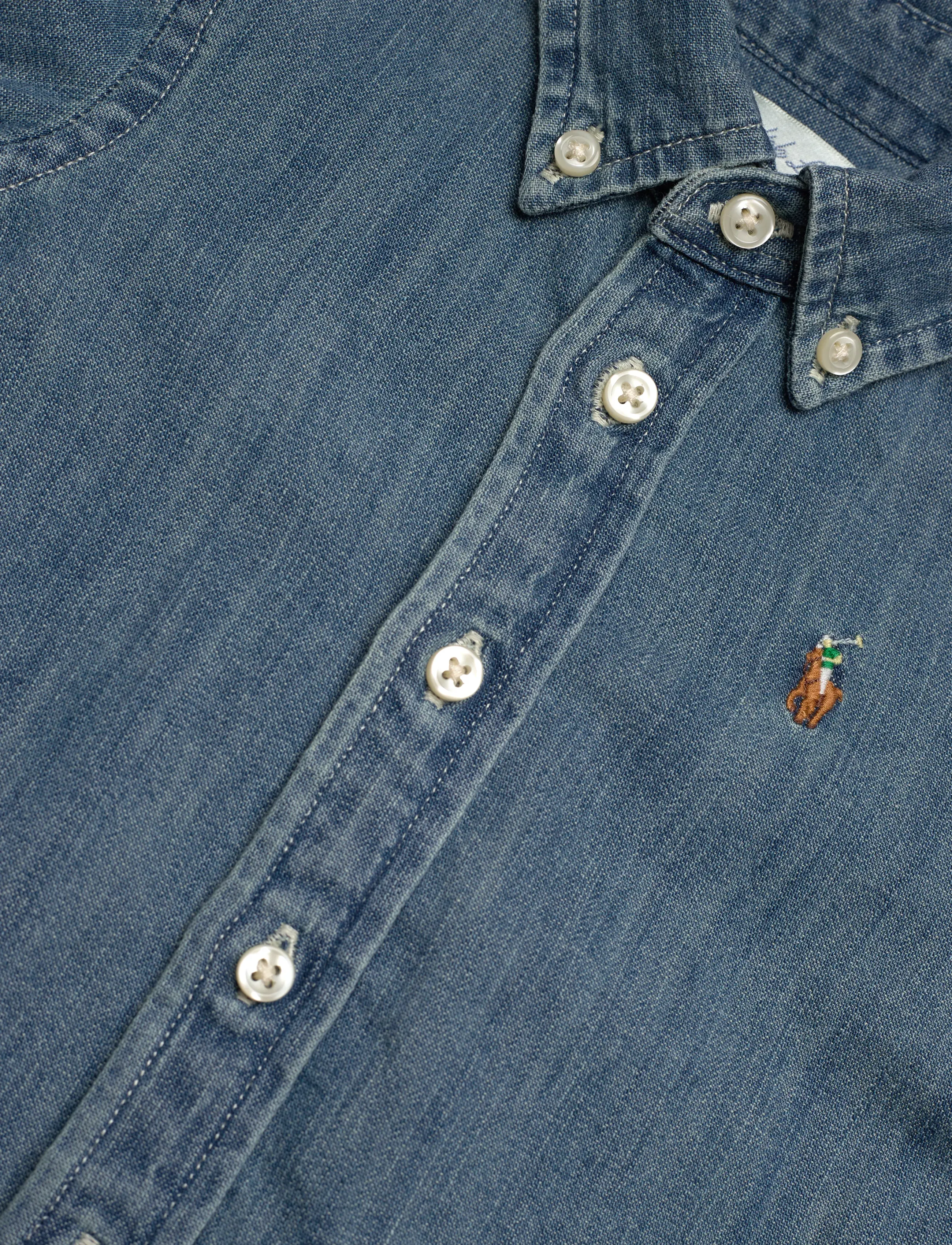 Ralph Lauren Baby - LS BD-TOPS-SHIRT - dk blue - 2