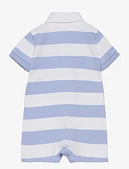 Ralph Lauren Baby - Striped Cotton Rugby Shortall - À manches courtes - office blue/white - 1