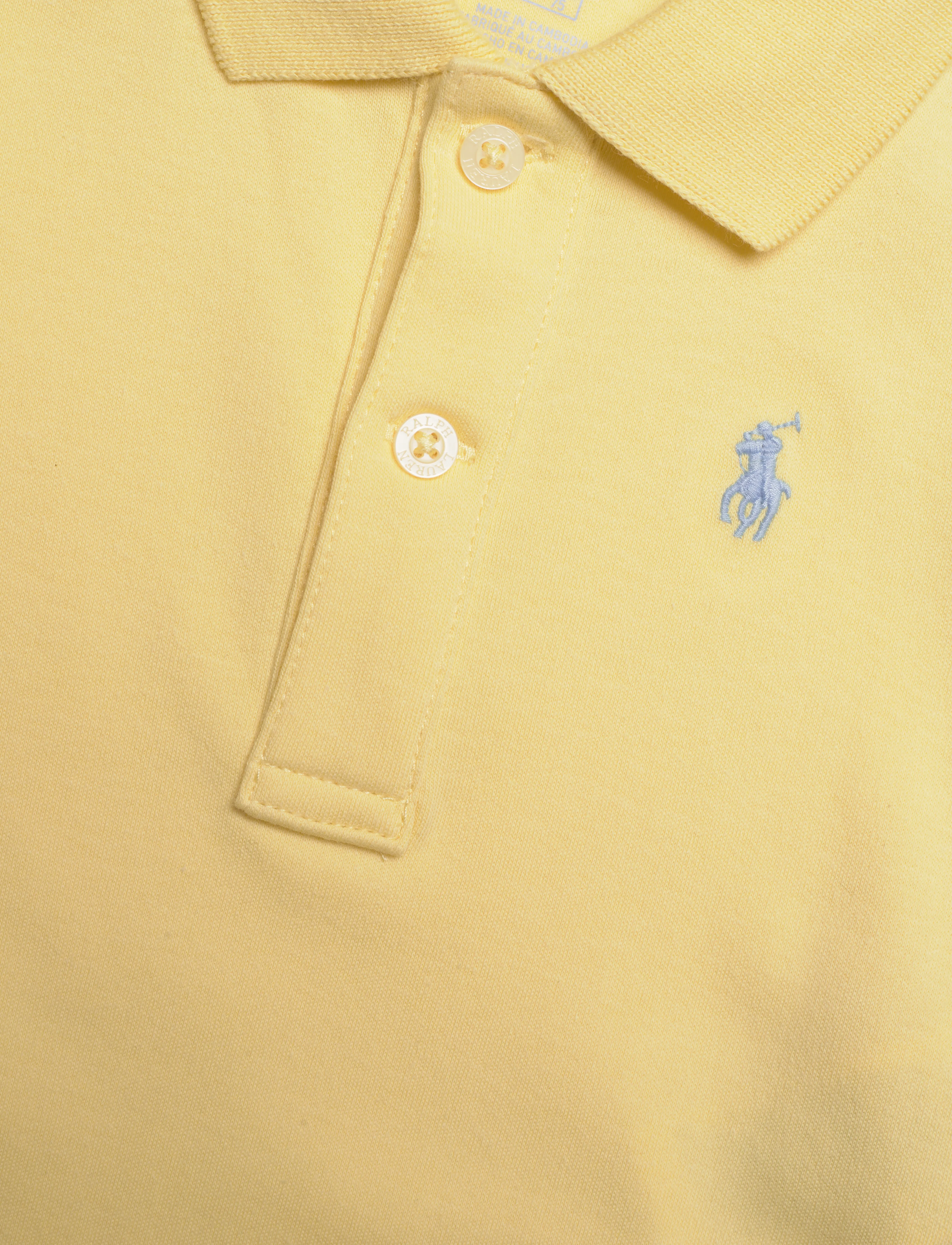 Ralph Lauren Baby - Soft Cotton Polo Shortall - wickett yellow - 2