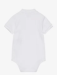 Ralph Lauren Baby - Soft Cotton Polo Bodysuit - lyhythihaiset bodyt - white - 1