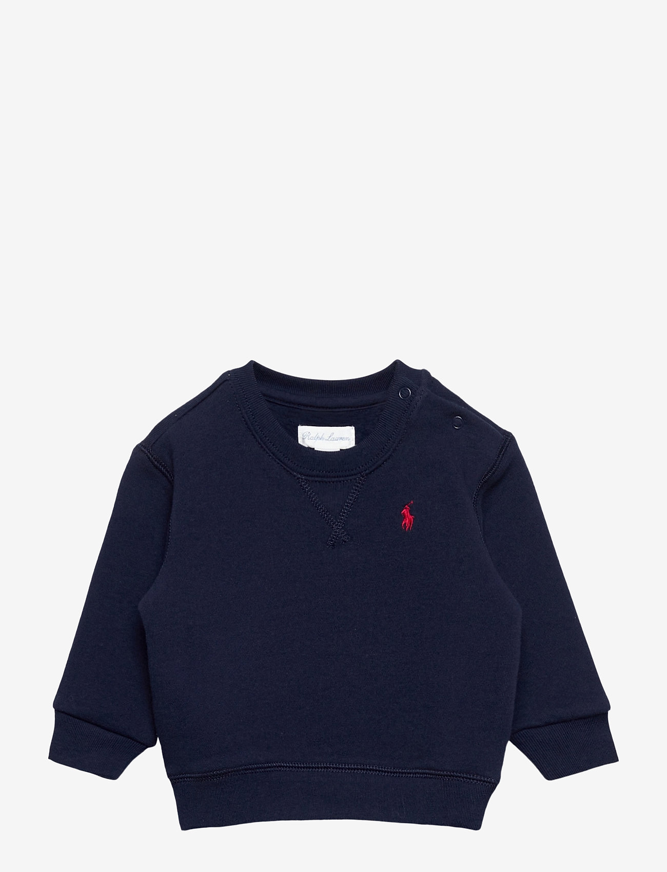 Ralph Lauren Baby - Fleece Crewneck Sweatshirt - sweatshirts - cruise navy - 0