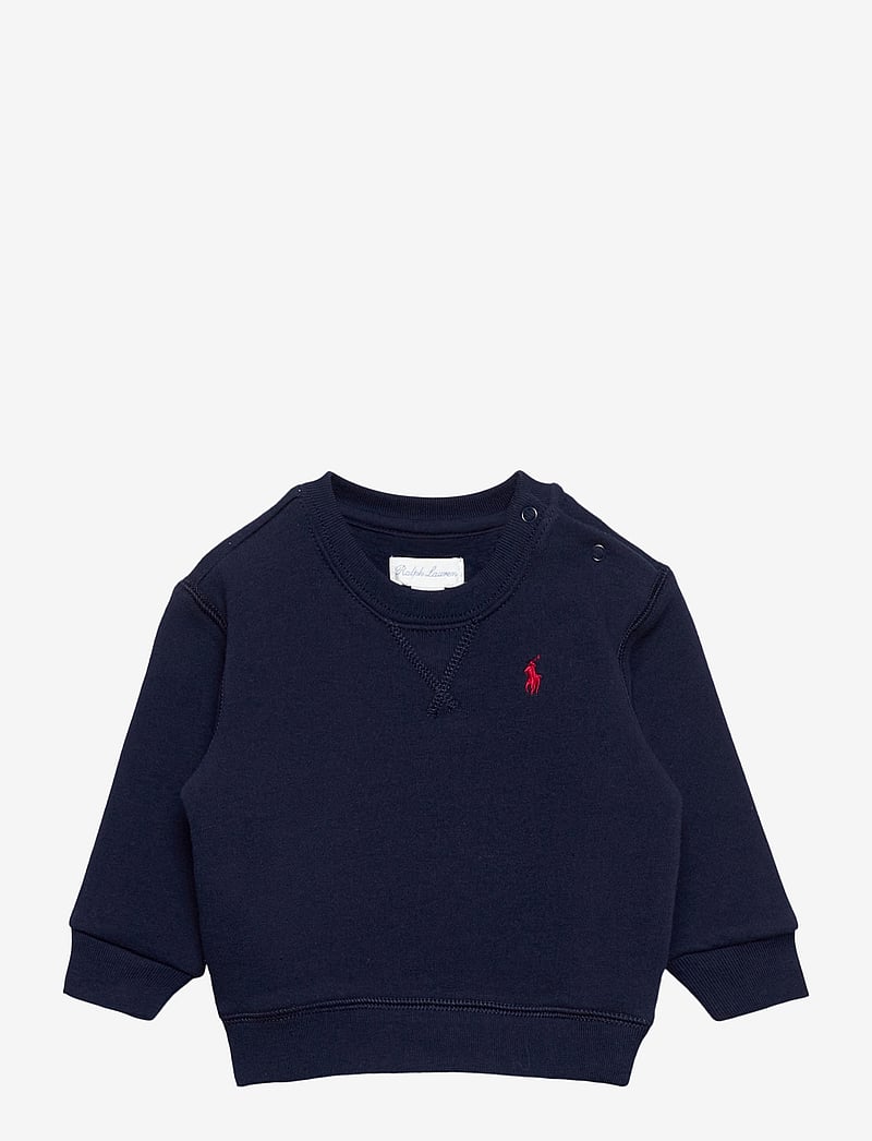Ralph Lauren Baby - Fleece Crewneck Sweatshirt - sweatshirts - cruise navy - 0