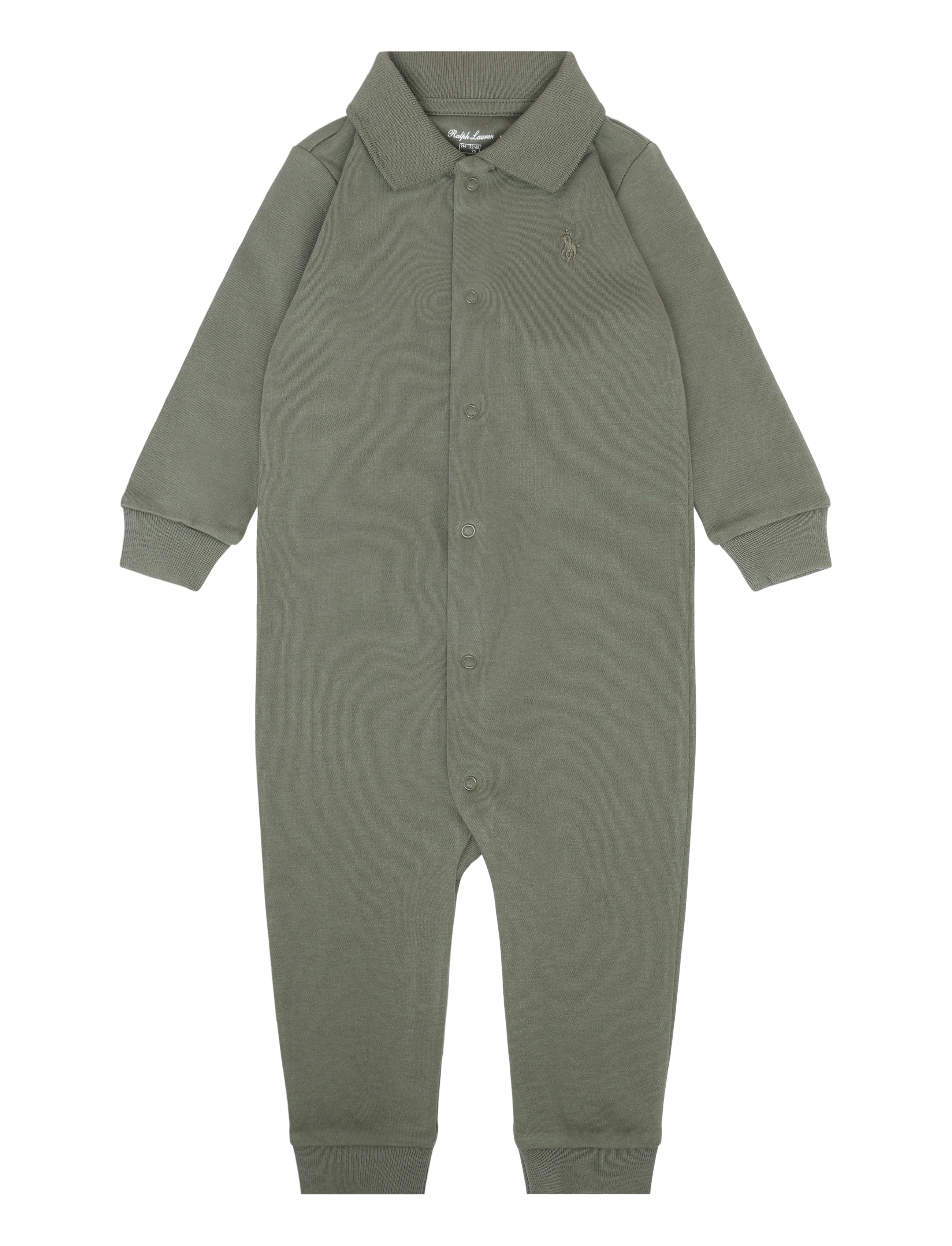 Ralph Lauren Baby 40/1 INTERLOCK-POLO COVRALL-OP-CVA - Ööriided - CRUISE OLIVE / khaki/green