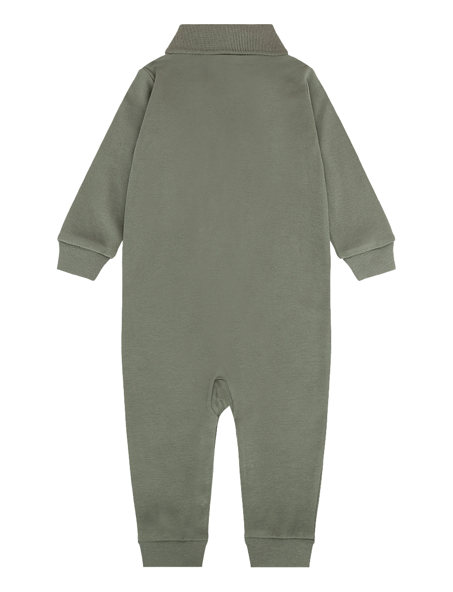 Ralph Lauren Baby - 40/1 INTERLOCK-POLO COVRALL-OP-CVA - pidžaama-kombinesoonid - cruise olive - 1