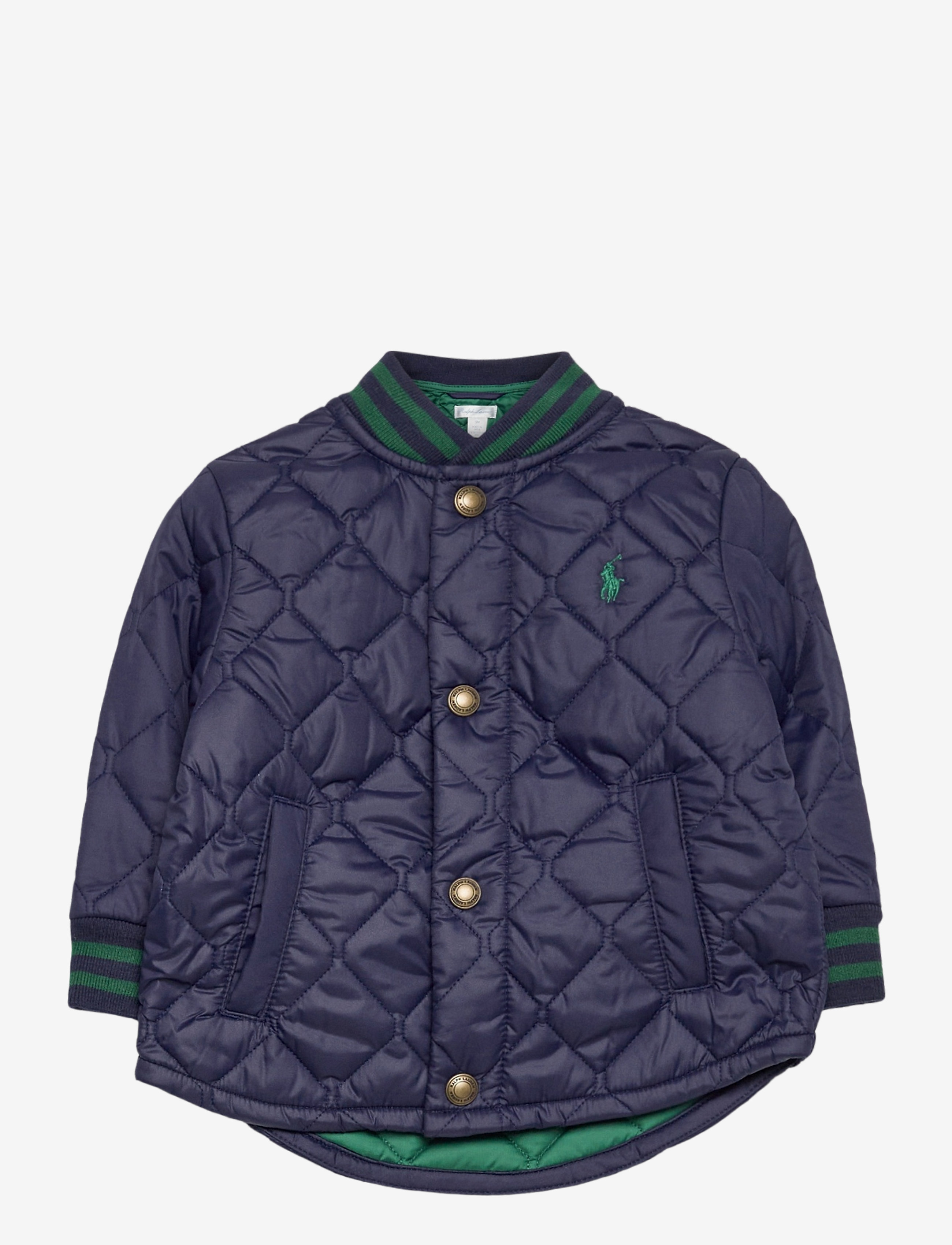 Ralph Lauren Baby - SOLID PENNY-BSBLL LINER-OW-JKT - cruise navy - 0