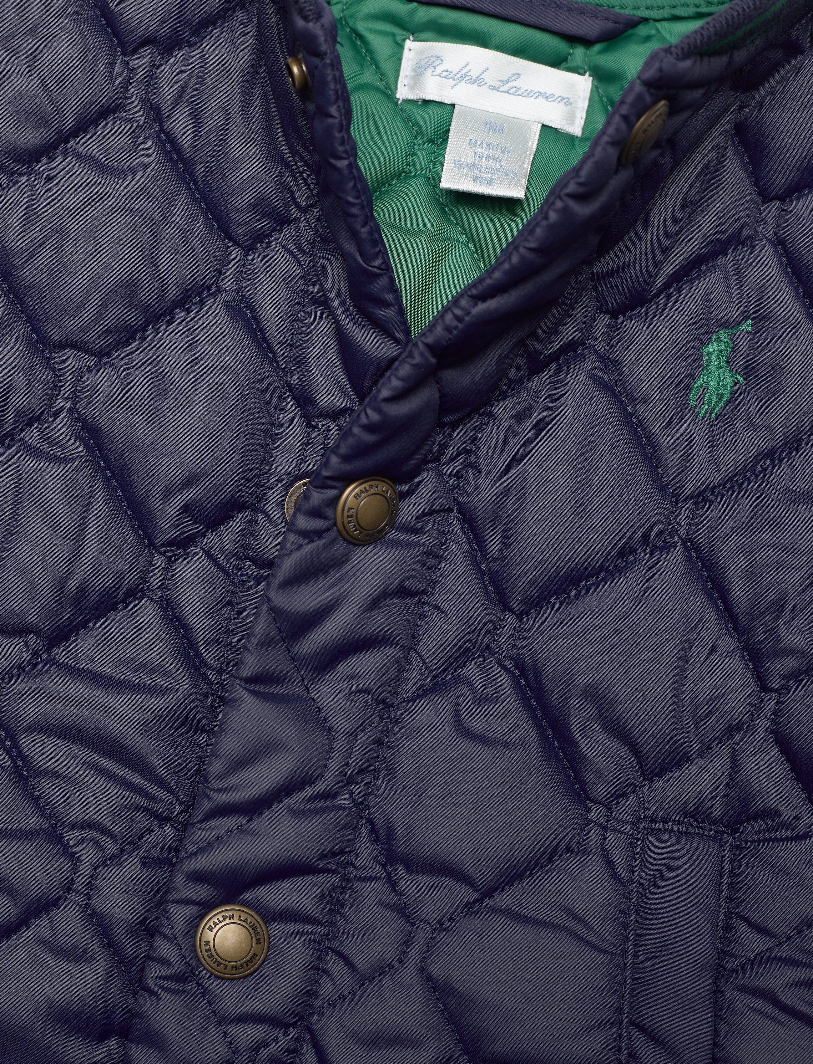Ralph Lauren Baby - SOLID PENNY-BSBLL LINER-OW-JKT - cruise navy - 2