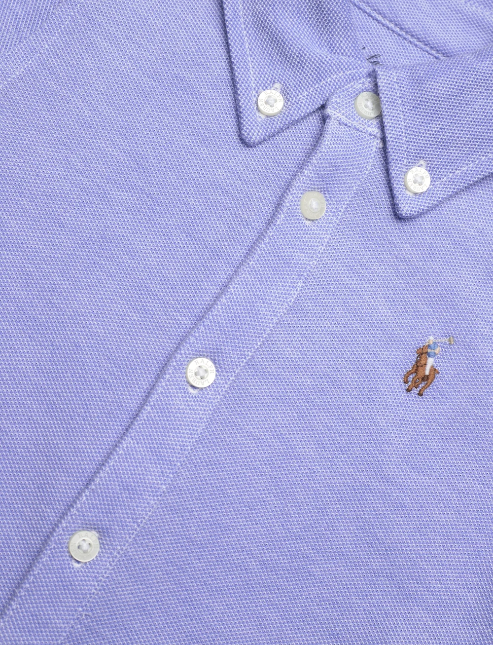 Ralph Lauren Baby - Knit Cotton Oxford Coverall - långärmade bodysuits - harbor island blu - 2