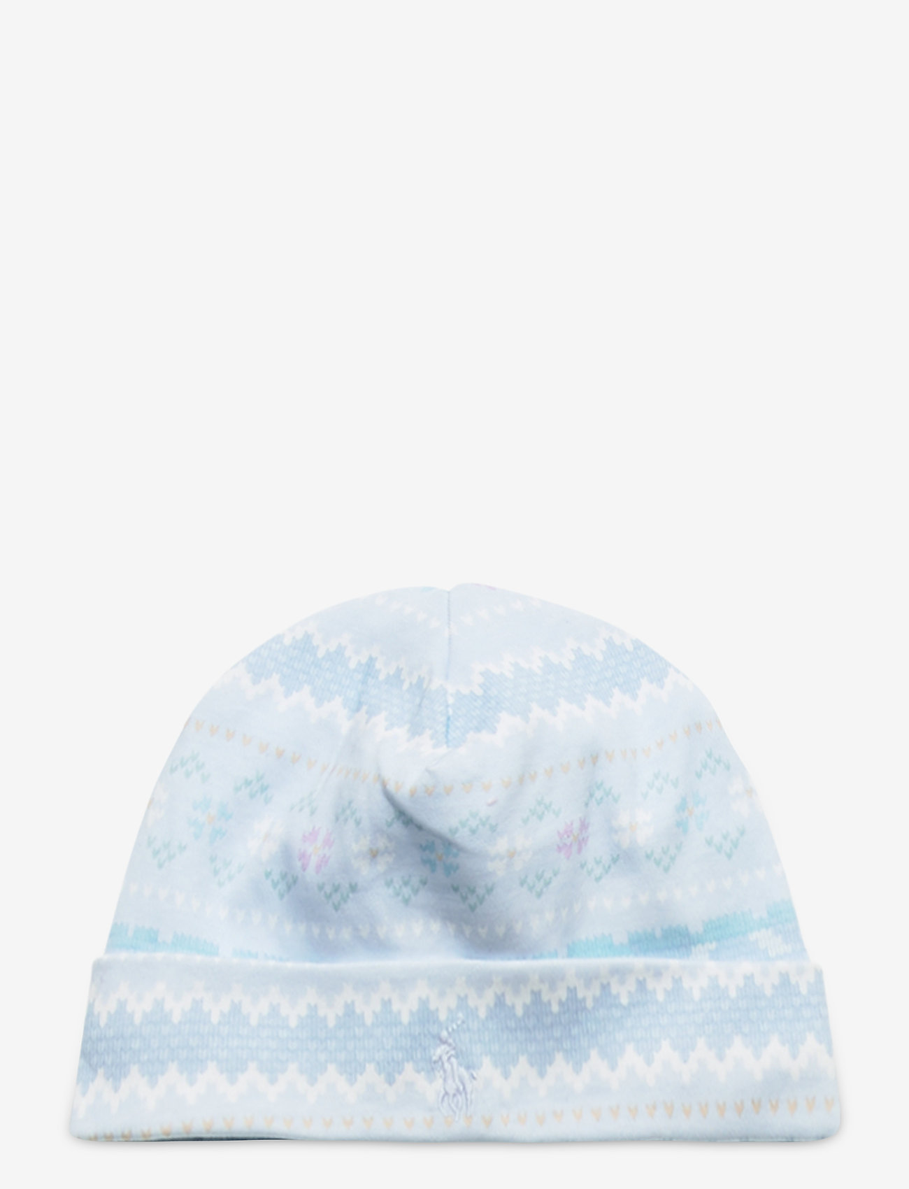 Ralph Lauren Baby - Print Interlock Hat - blue multi - 0