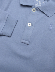 Ralph Lauren Baby - Soft Cotton Long-Sleeve Polo Bodysuit - bodies unis à manches longues - channel blue - 2