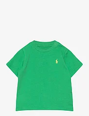 Ralph Lauren Baby - Cotton Jersey Crewneck Tee - short-sleeved t-shirts - classic kelly/c12 - 0