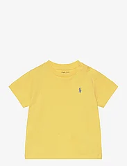 Ralph Lauren Baby - Cotton Jersey Crewneck Tee - t-shirts à manches courtes - oasis yellow/c758 - 0