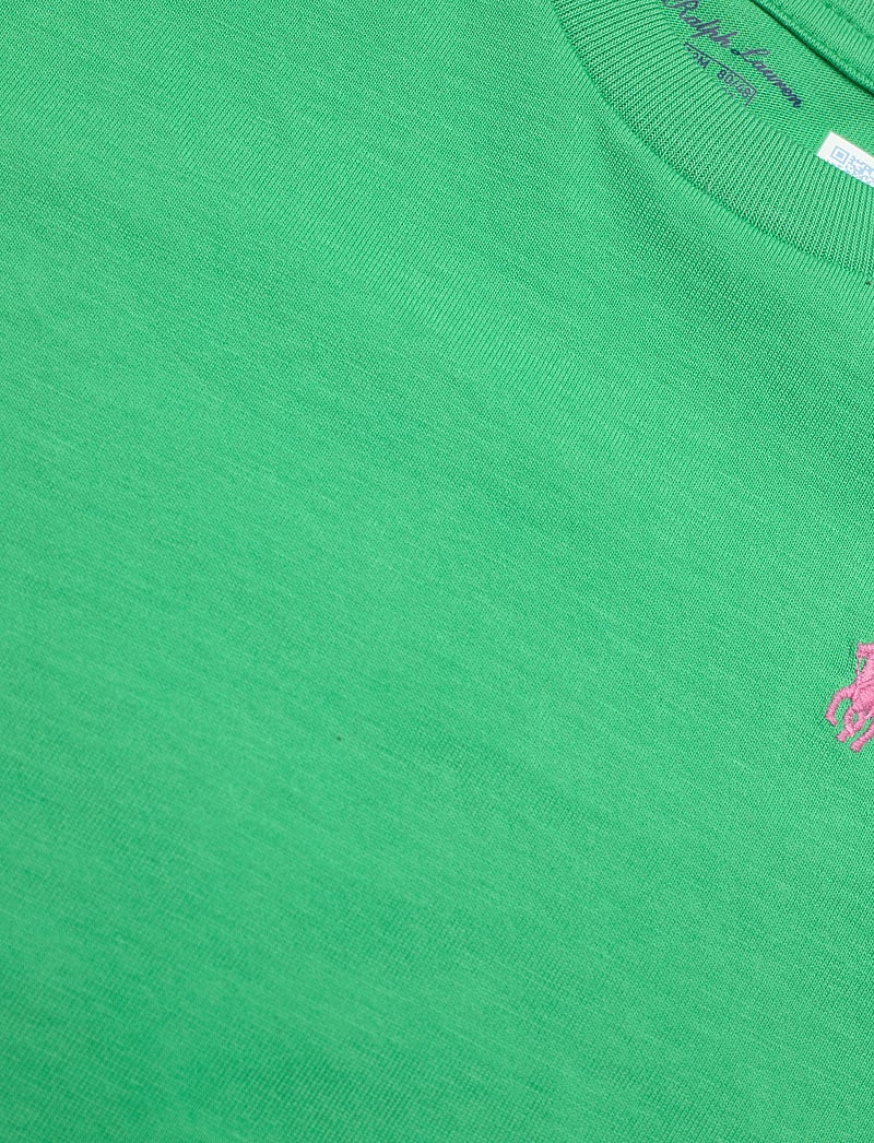 Ralph Lauren Baby - Cotton Jersey Crewneck Tee - kortärmade t-shirts - plato green/c3664 - 2